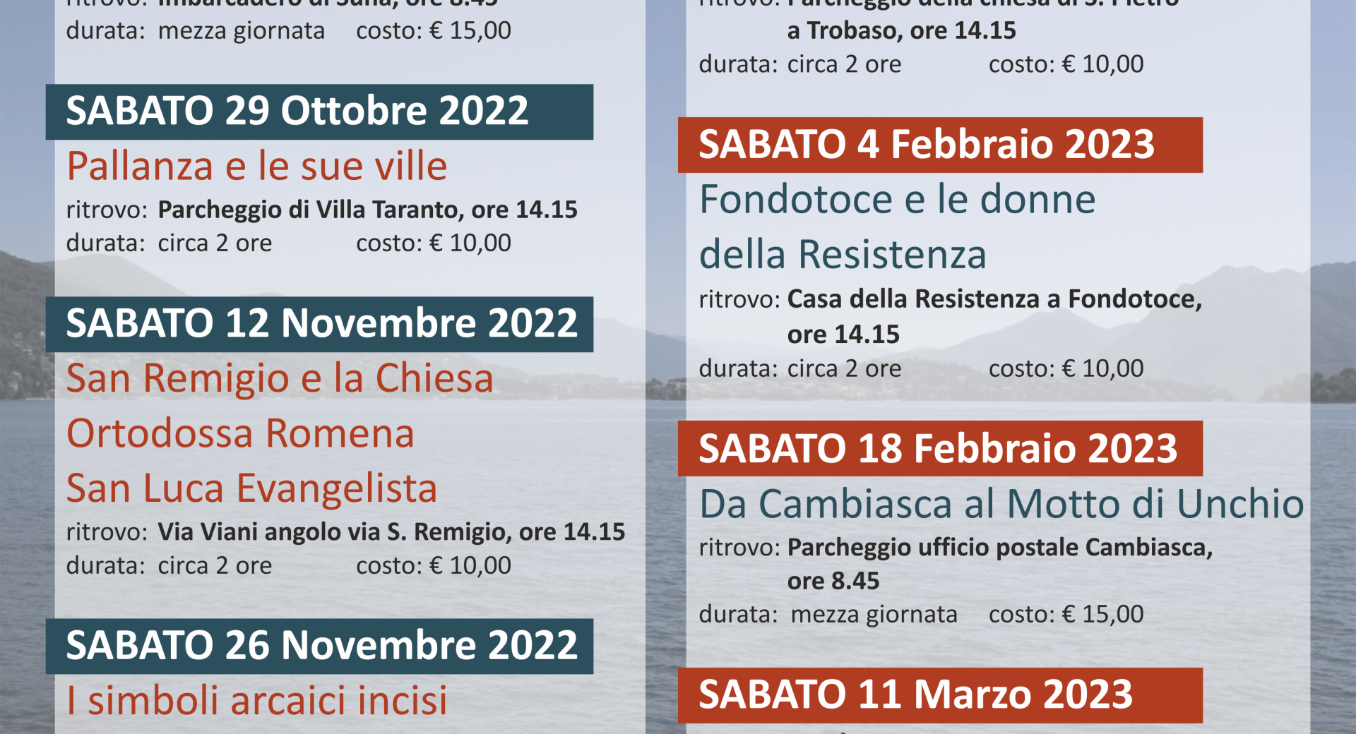 ScopriAmo Verbania 2022 2023