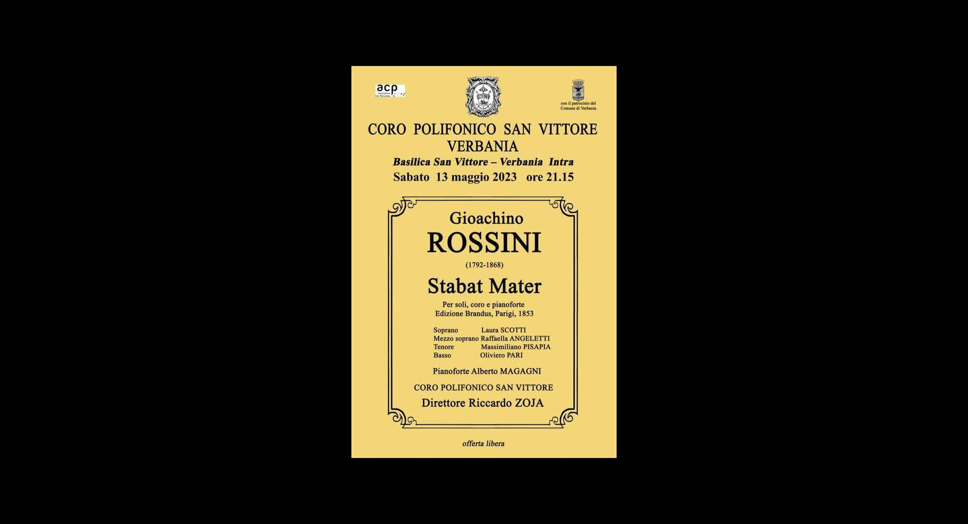 Coro Polifonico S. Vittore 13 05 23