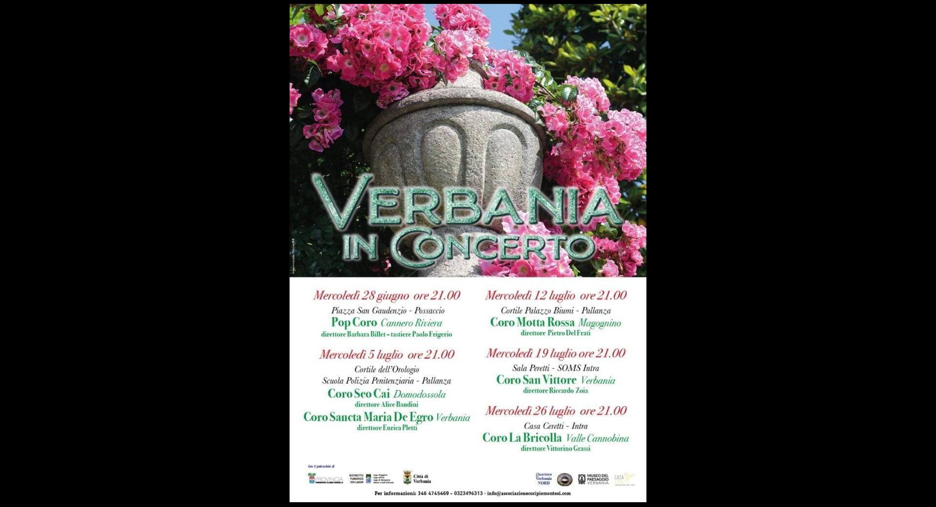Verbania in concerto cori 2023