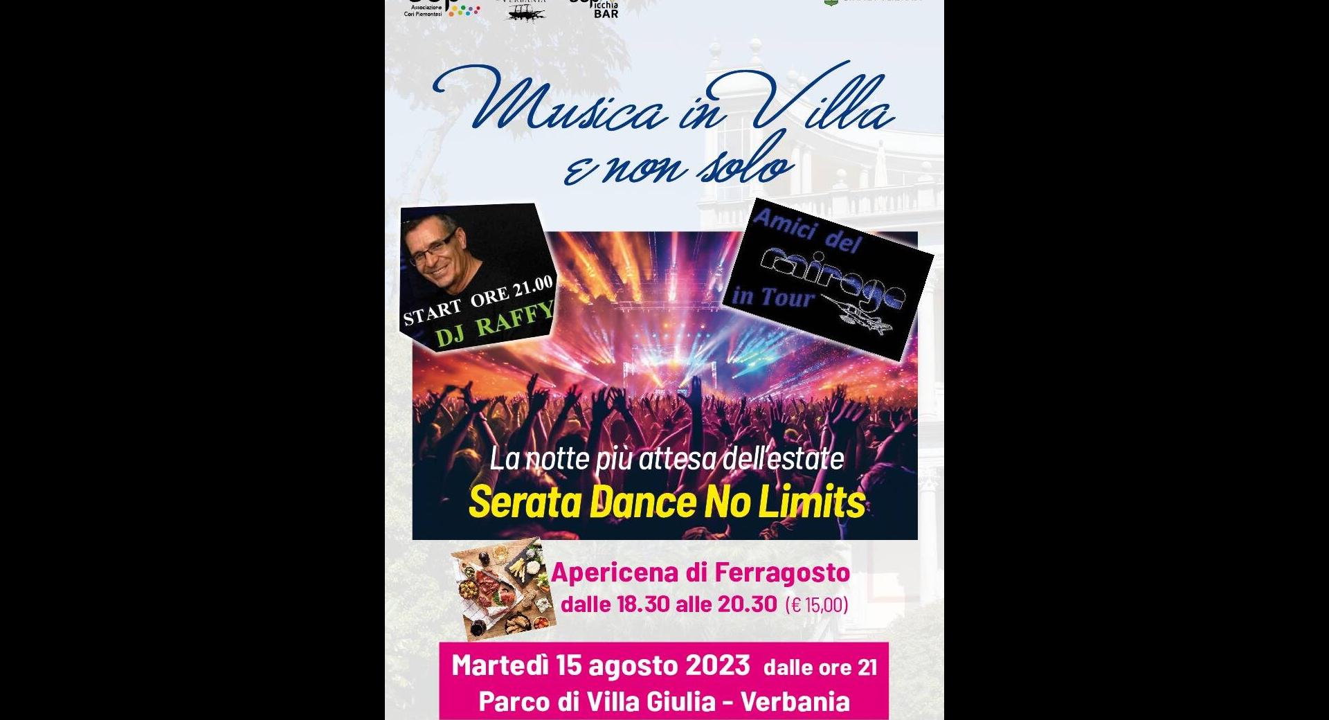 serata dance ferragosto 2023