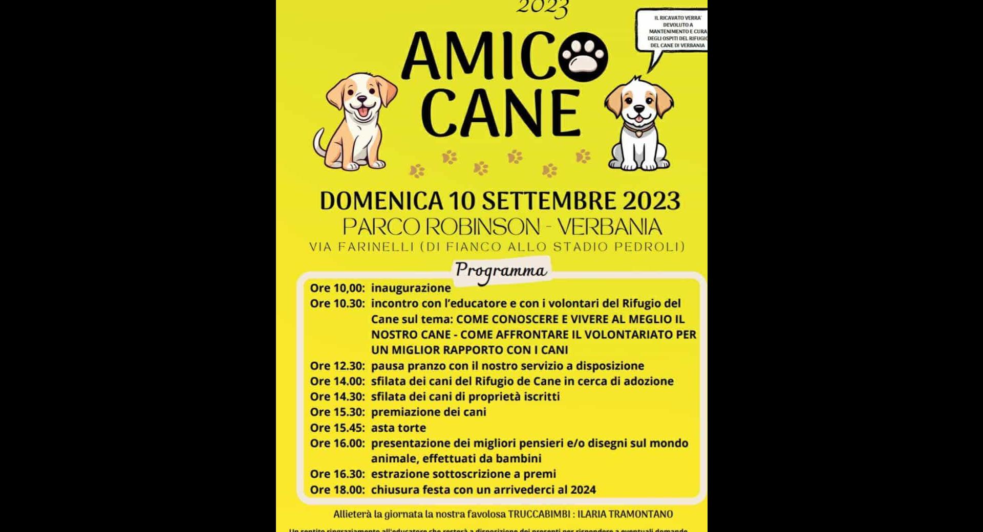 Amico cane 10 09 2023