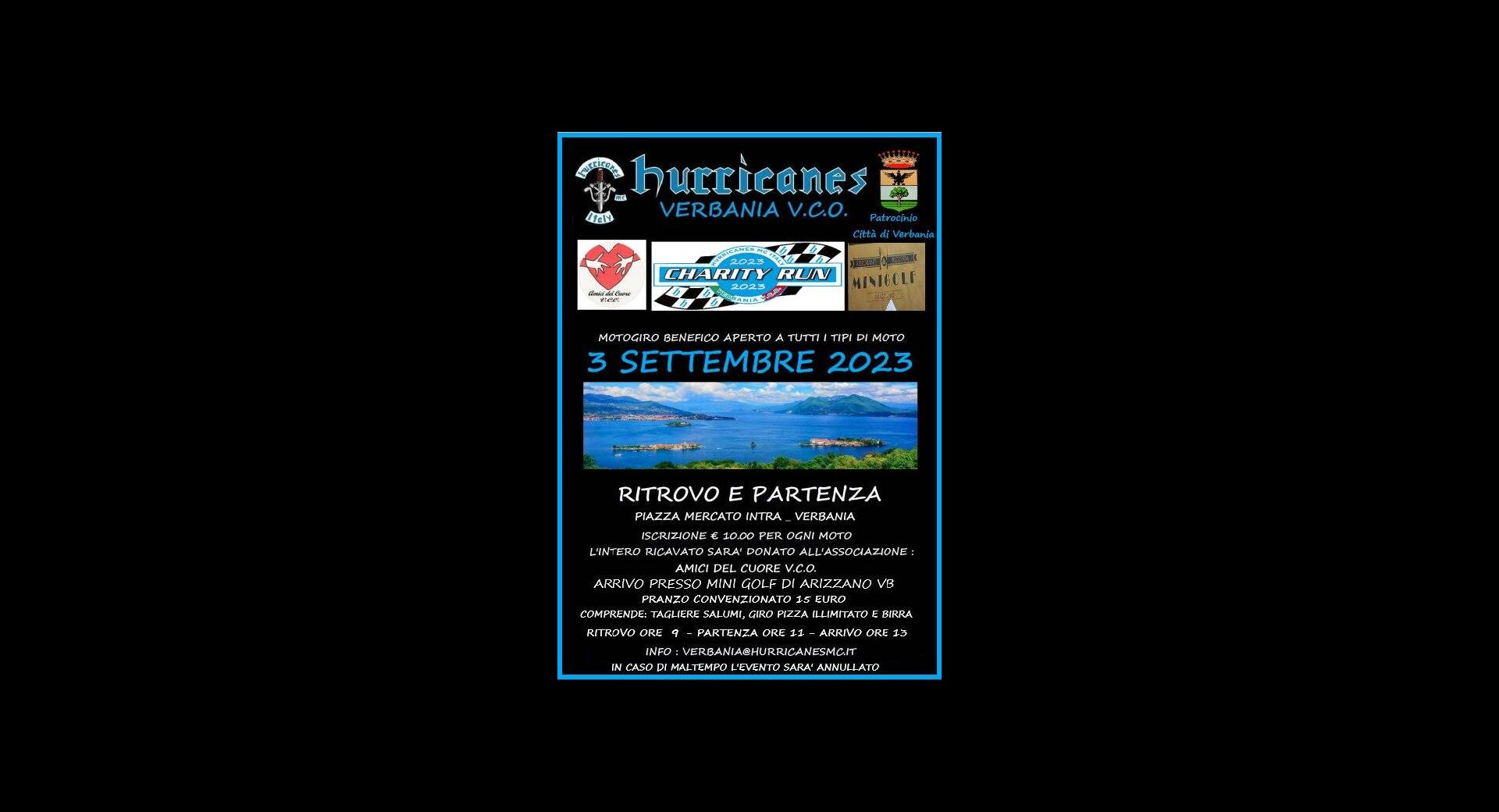 motoraduno 3 settembre 2023