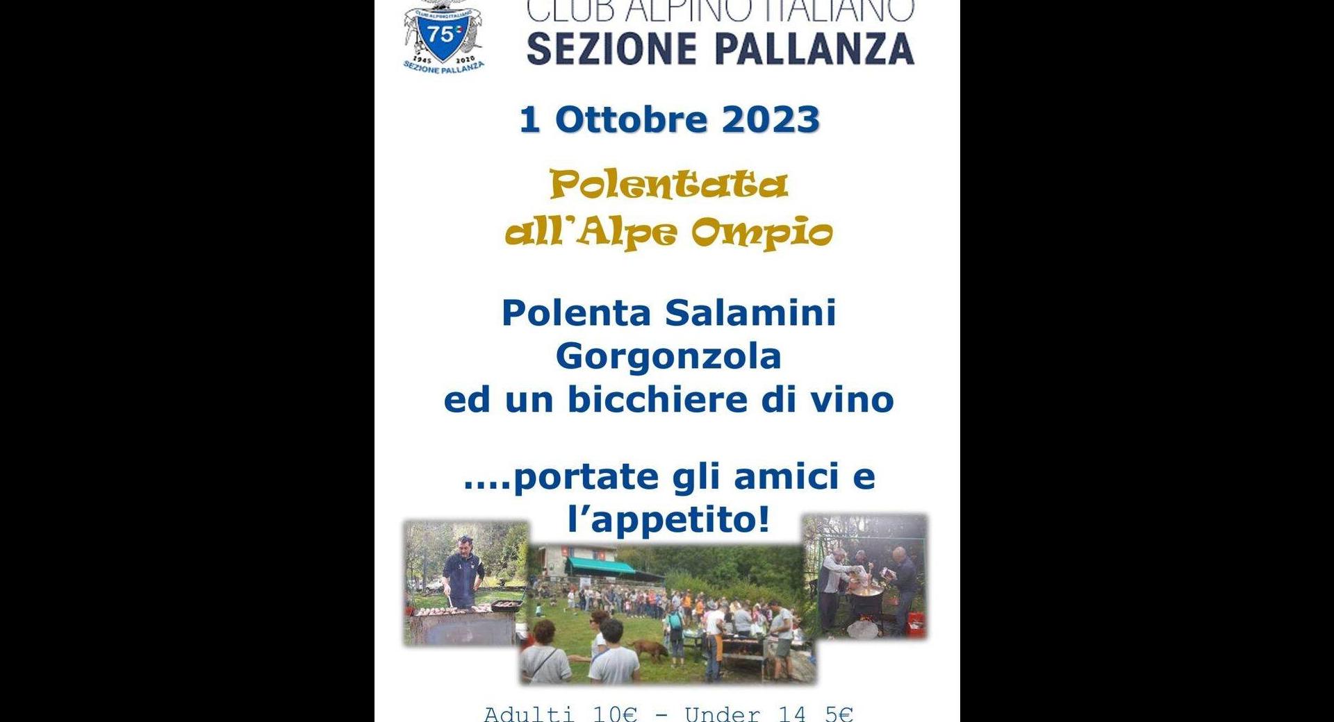 Polentata Cai Pallanza 1 ottobre 2023