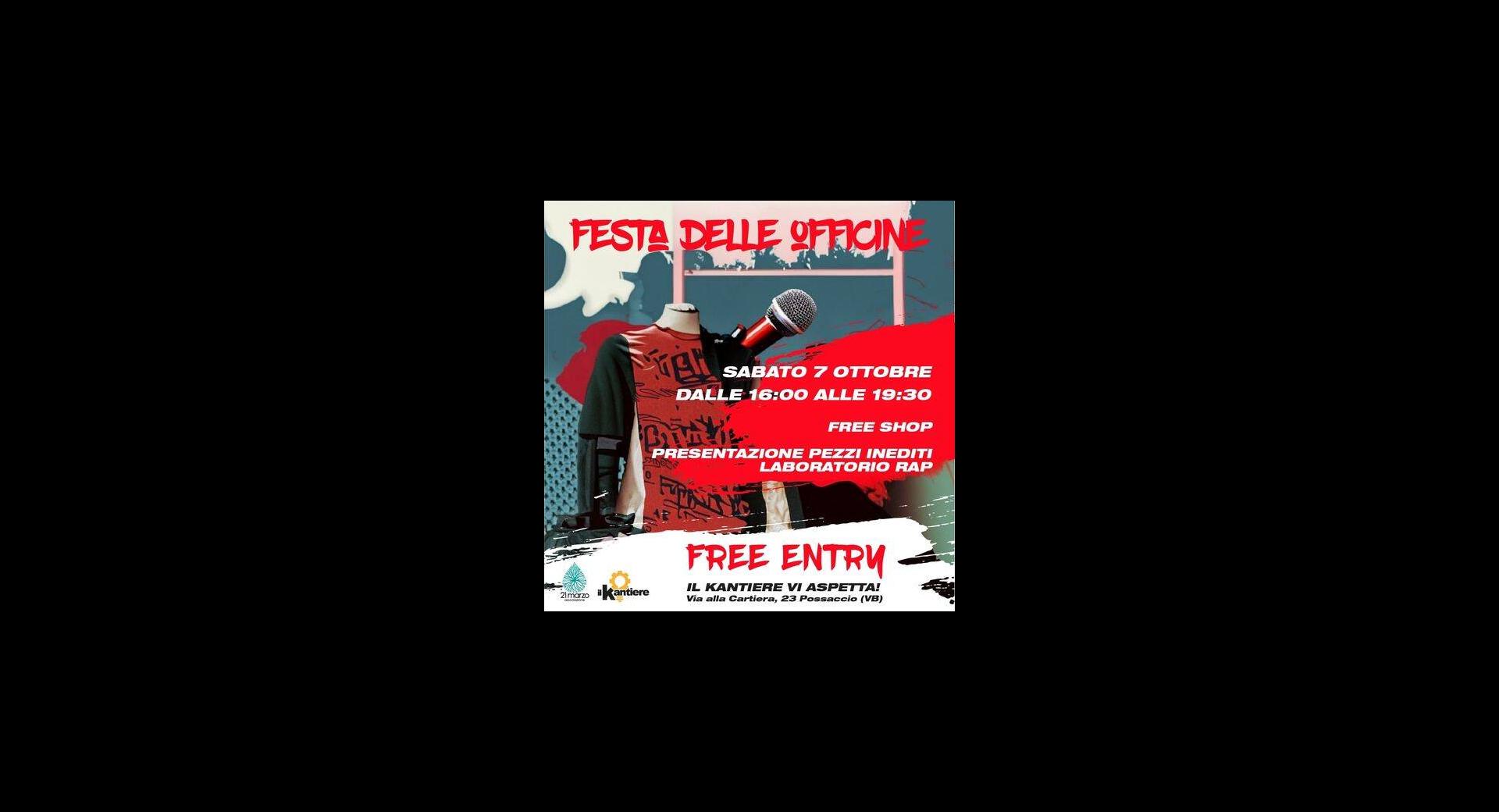 Festa delle officine 7 10 23