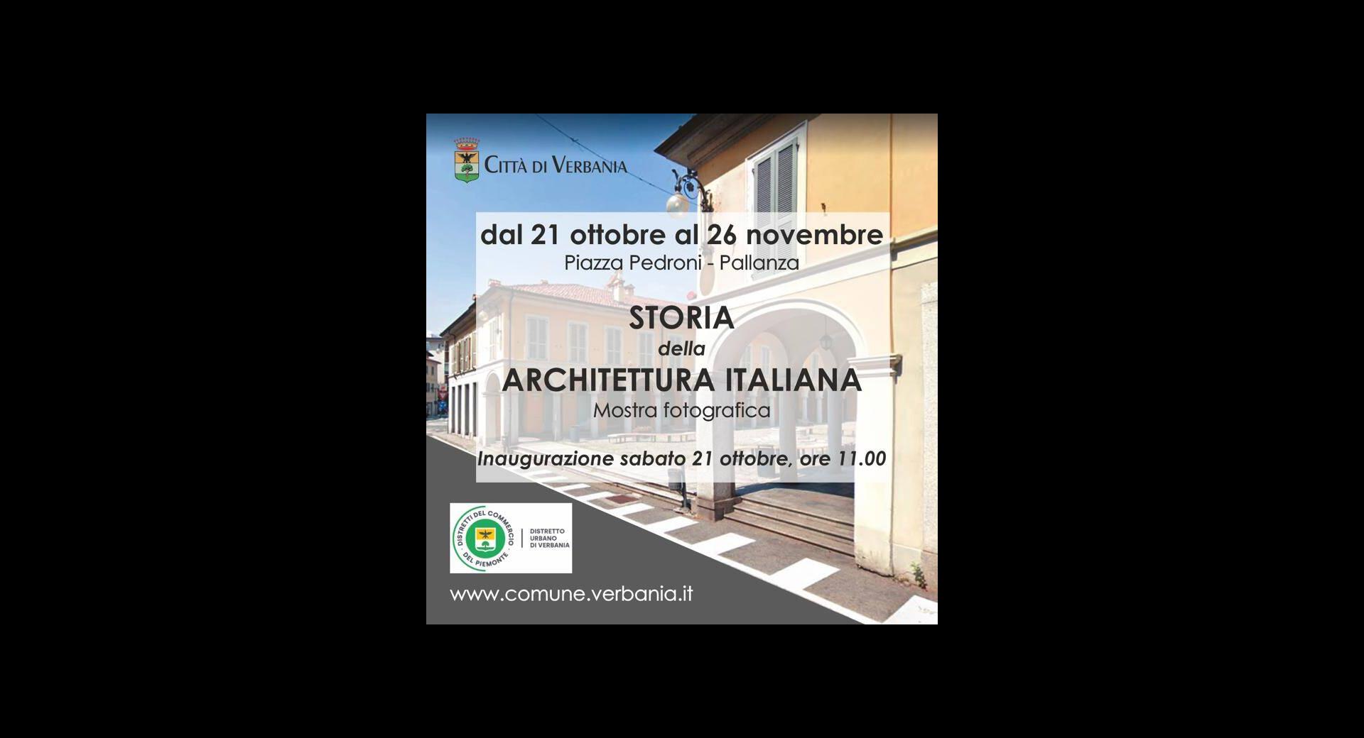 Storia dell'Architettura Italiana mostra