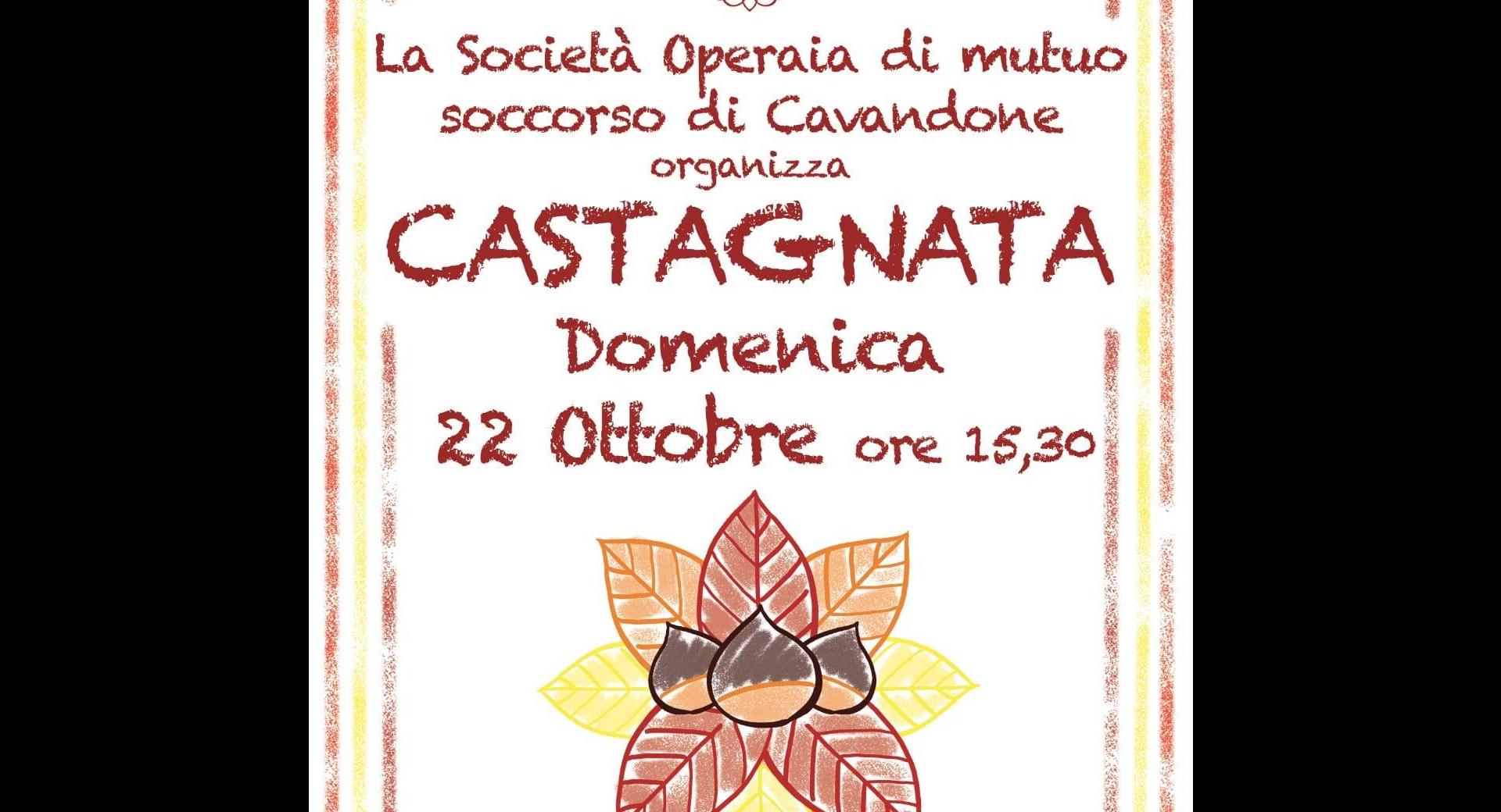 Castagnata Circolo Cavandone 22 10 23