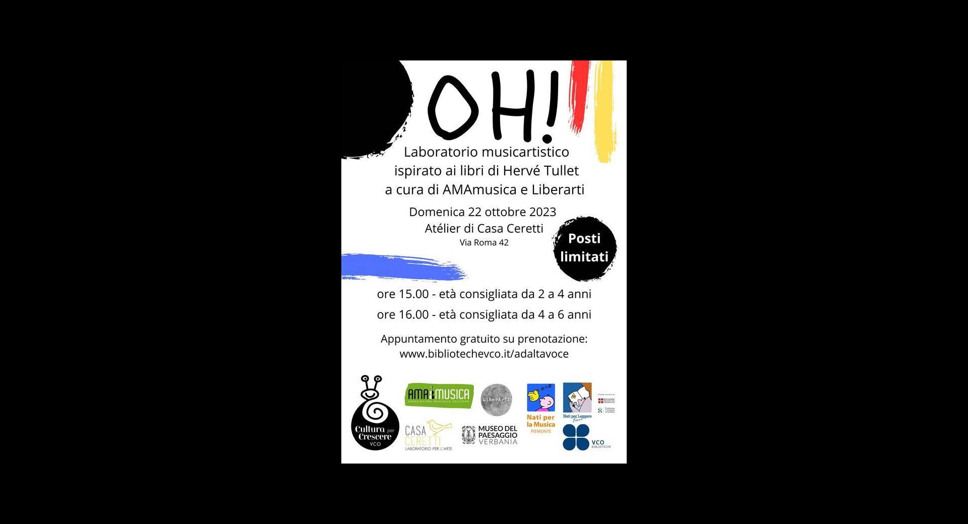 Oh! Laboratorio musicartistico 22 10 23