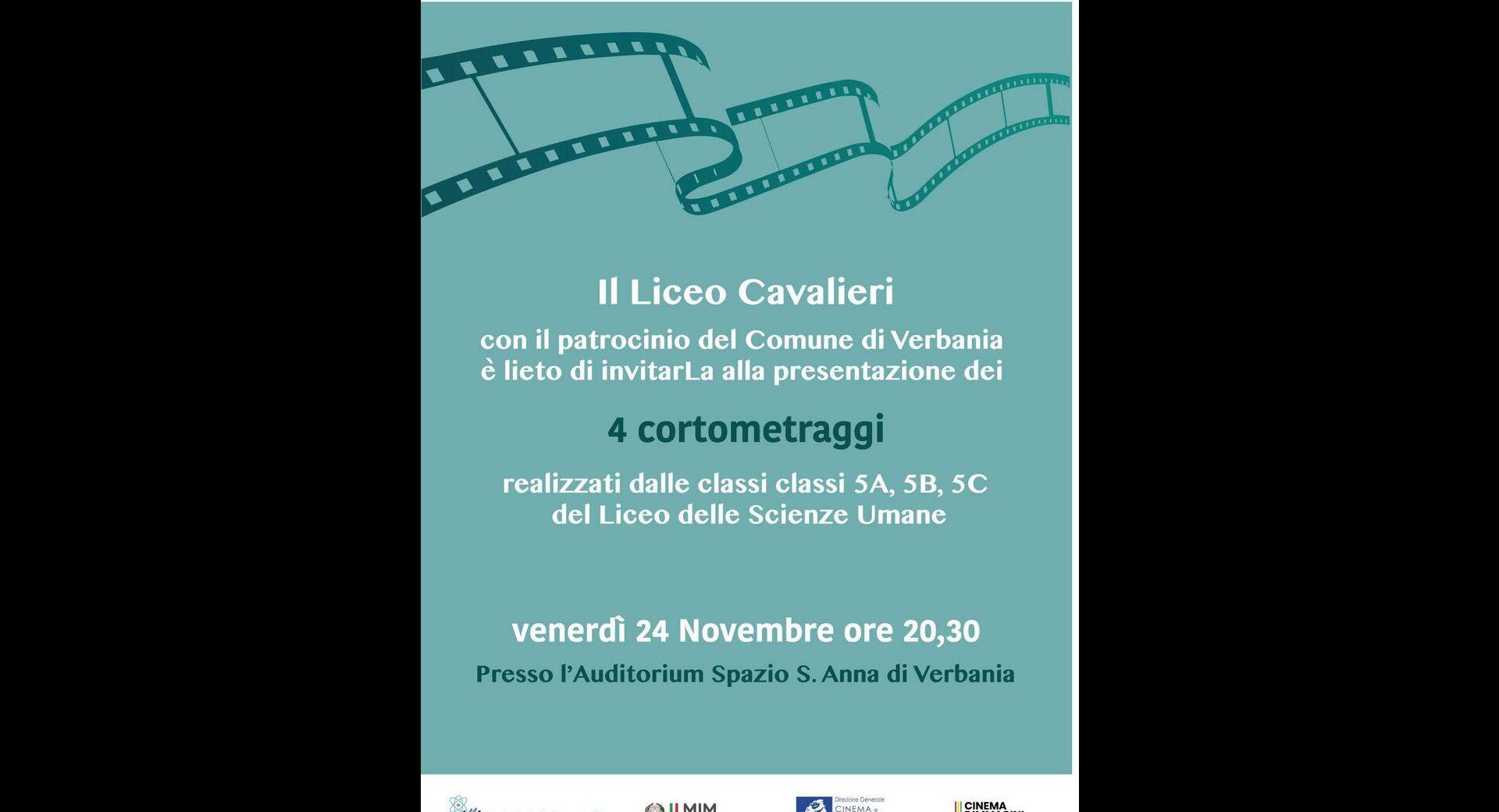 Cortometraggi Liceo Cavalieri 24 11 23