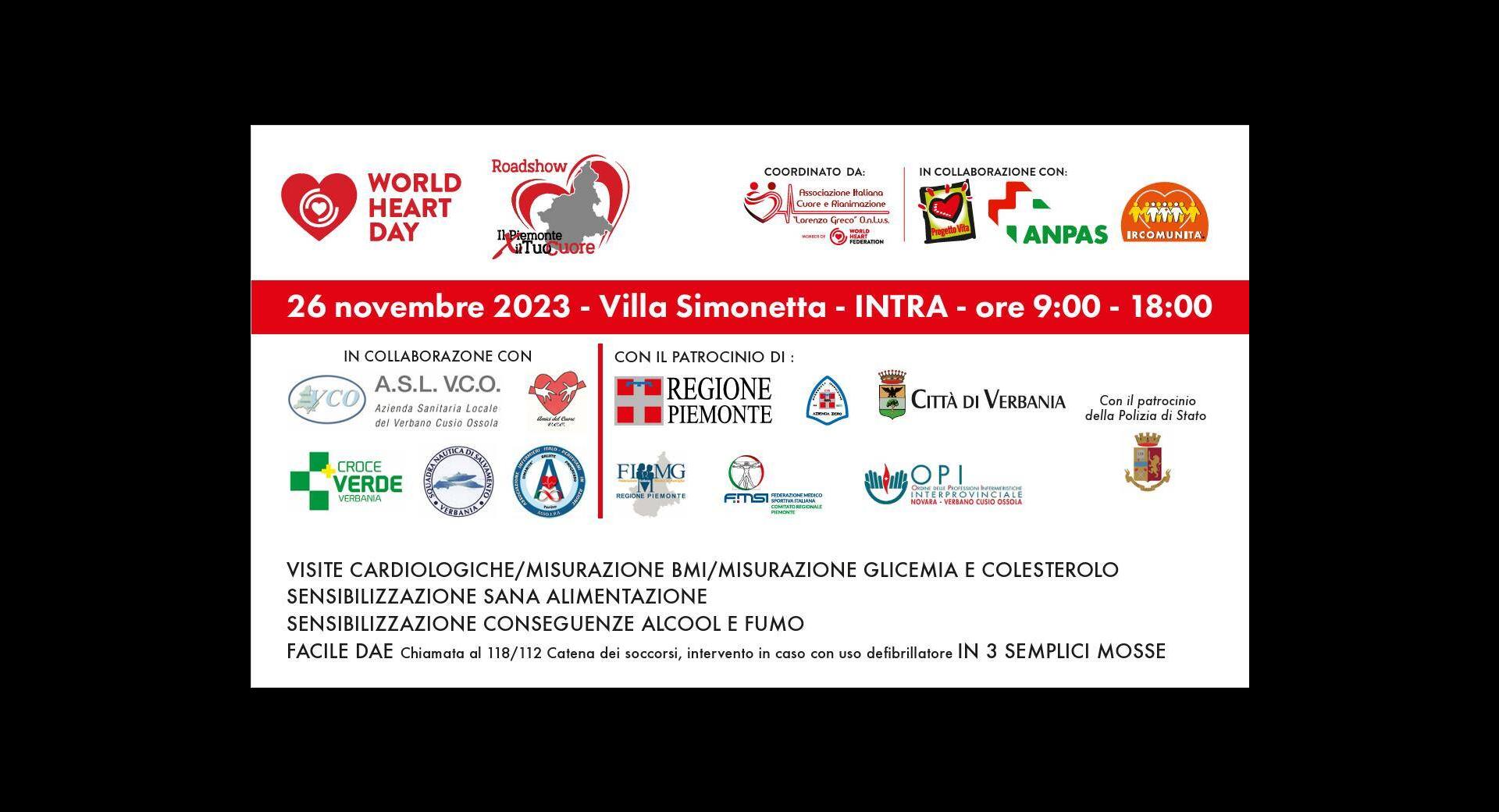 World Heart Day 26 11 23