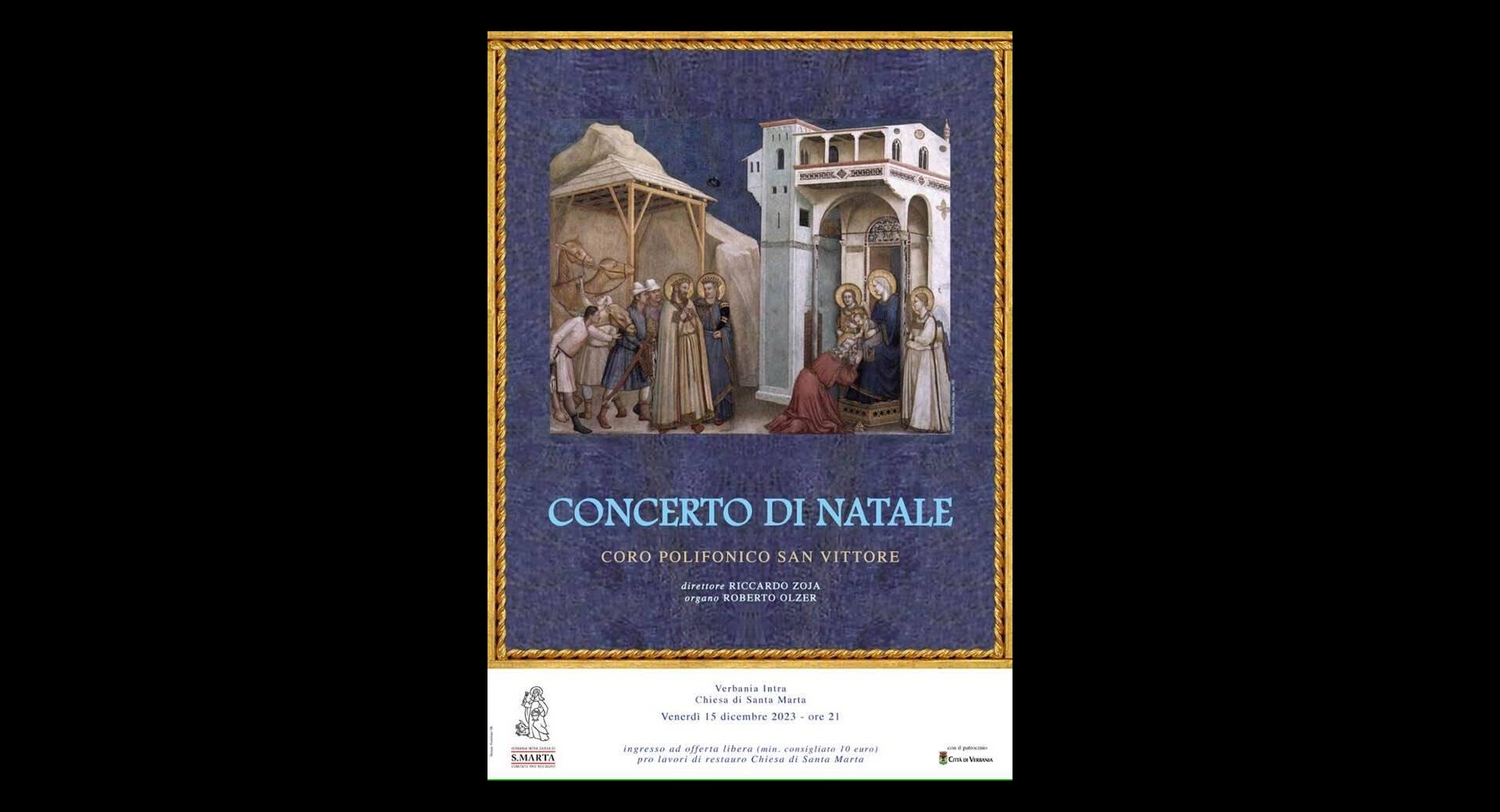 Concerto di Natale 2023 Santa Marta
