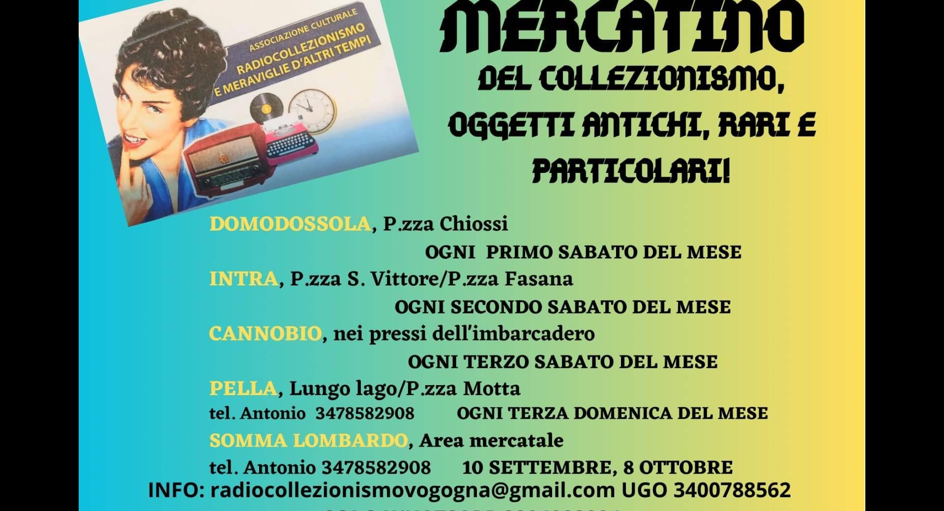 Mercatini Ass. Radiocollezionismo Vogogna