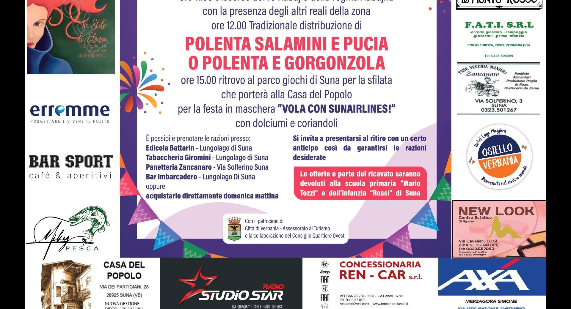Carnevale Sunese 2024