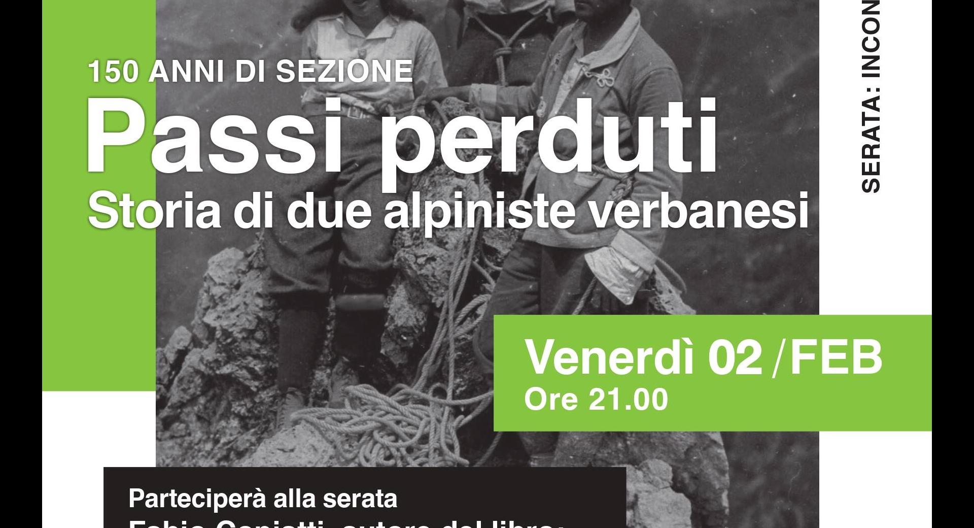 Passi perduti. Storia di due alpiniste verbanesi