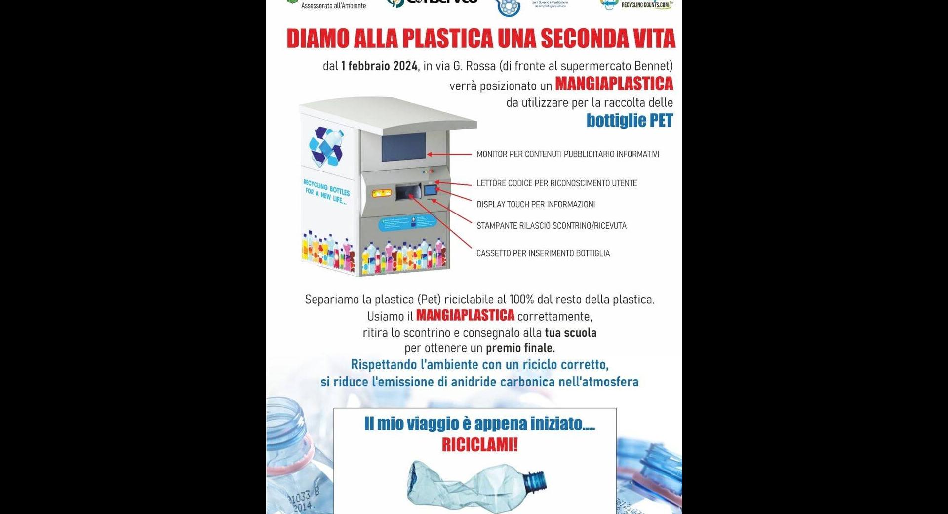 Inaugurazione del Mangiaplastica