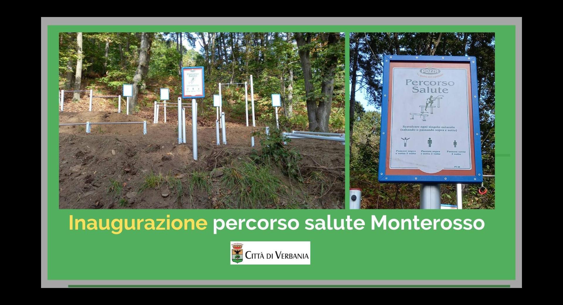 Inaugurazione percorso salute al Monterosso