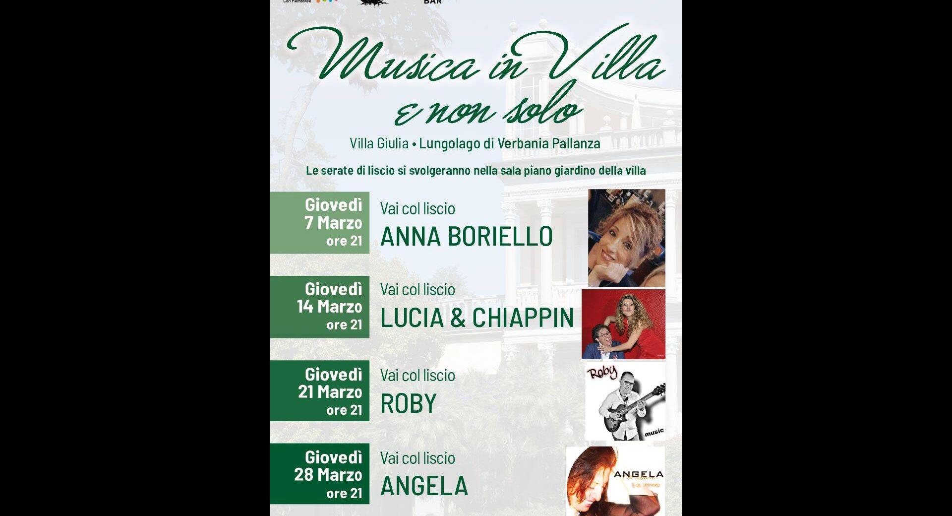 Musica in Villa marzo 2024