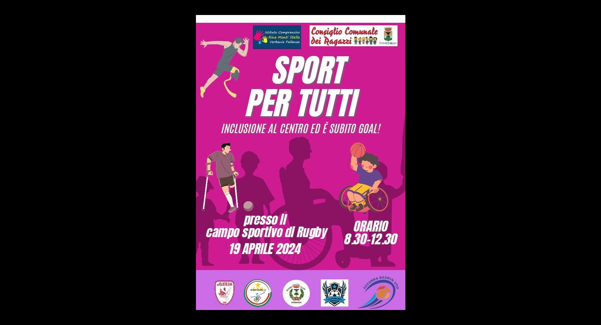 Sport per tutti