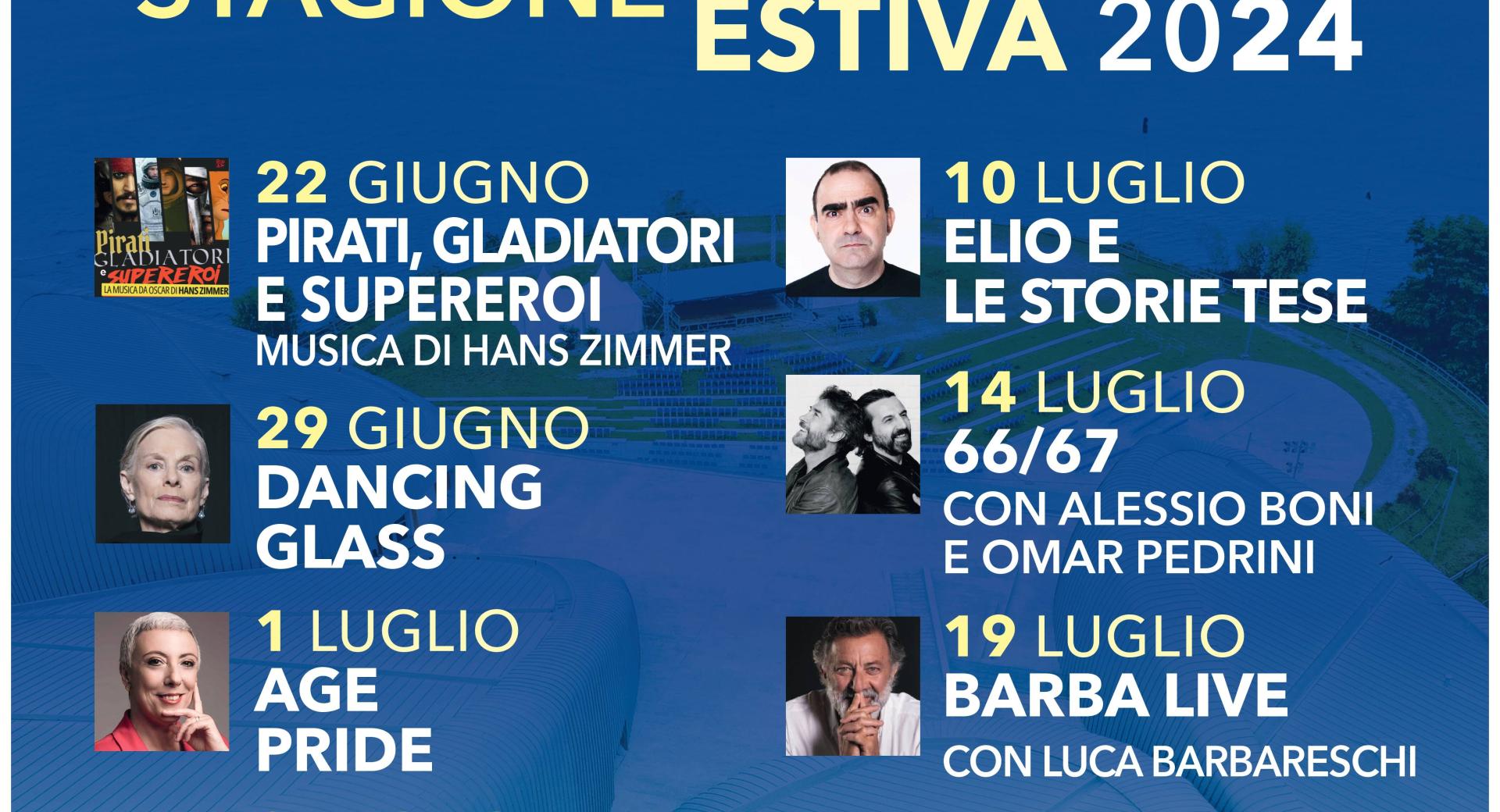IL MAGGIORE STAGIONE ESTIVA 2024