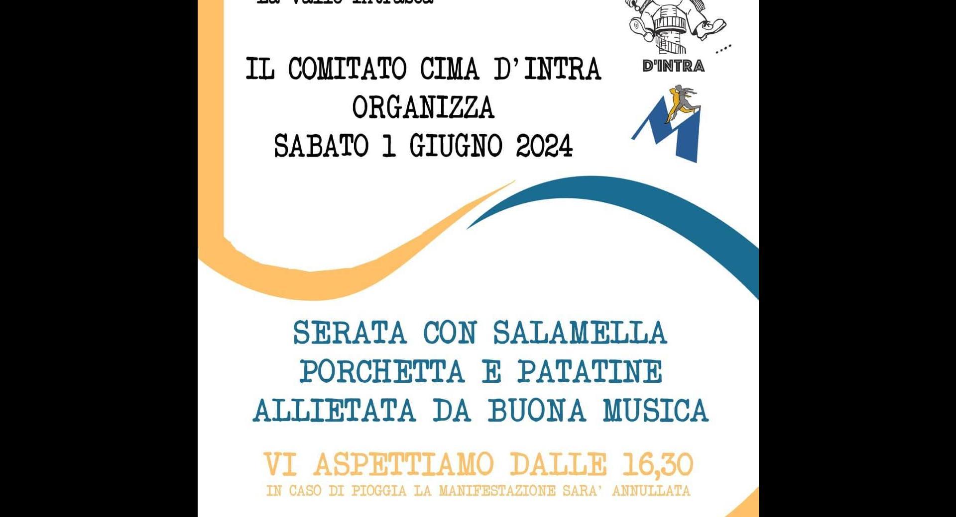 Serata Cima di Intra  01 06 24