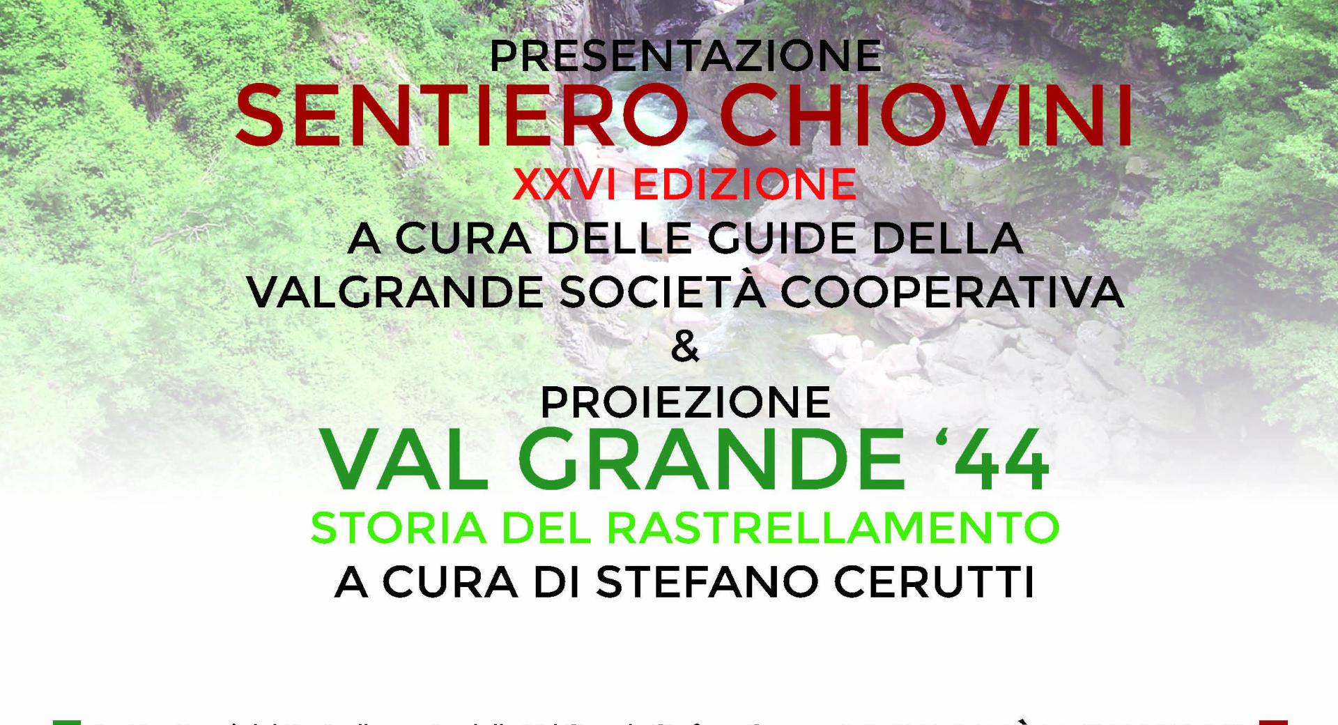 Sentiero Chiovini Presentazione 2024