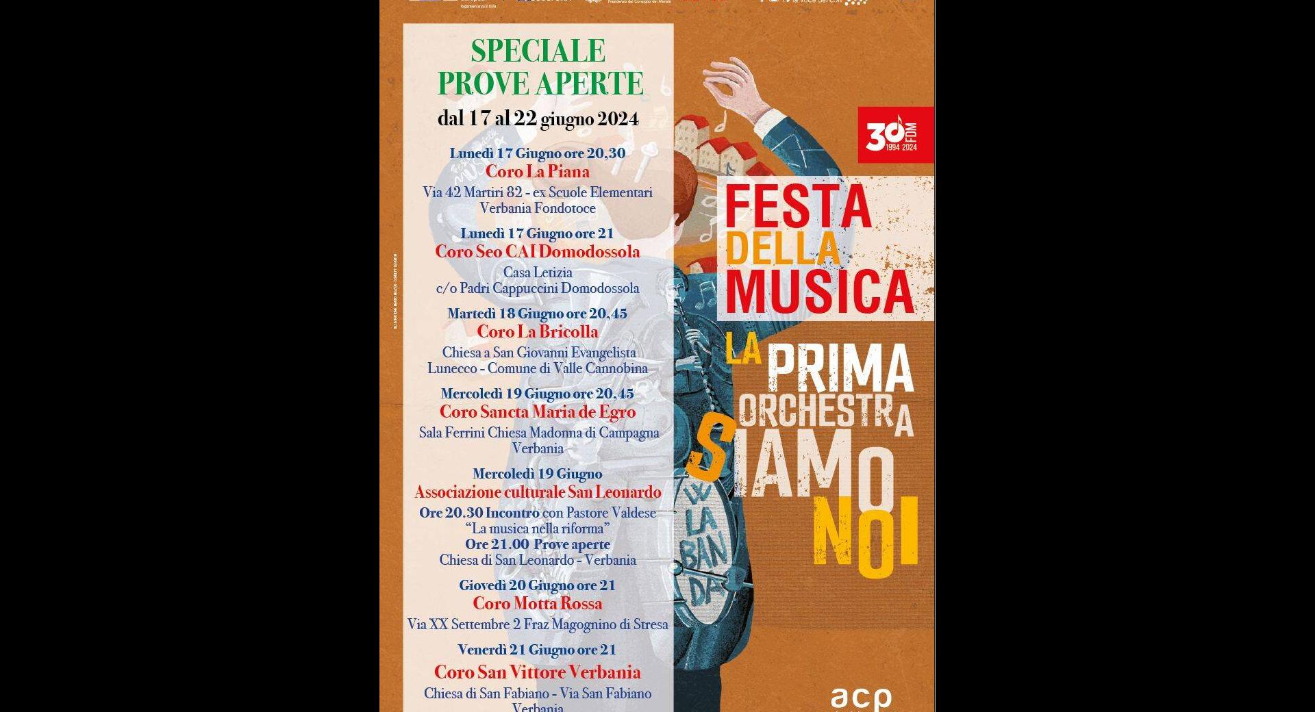 Speciale prove aperte