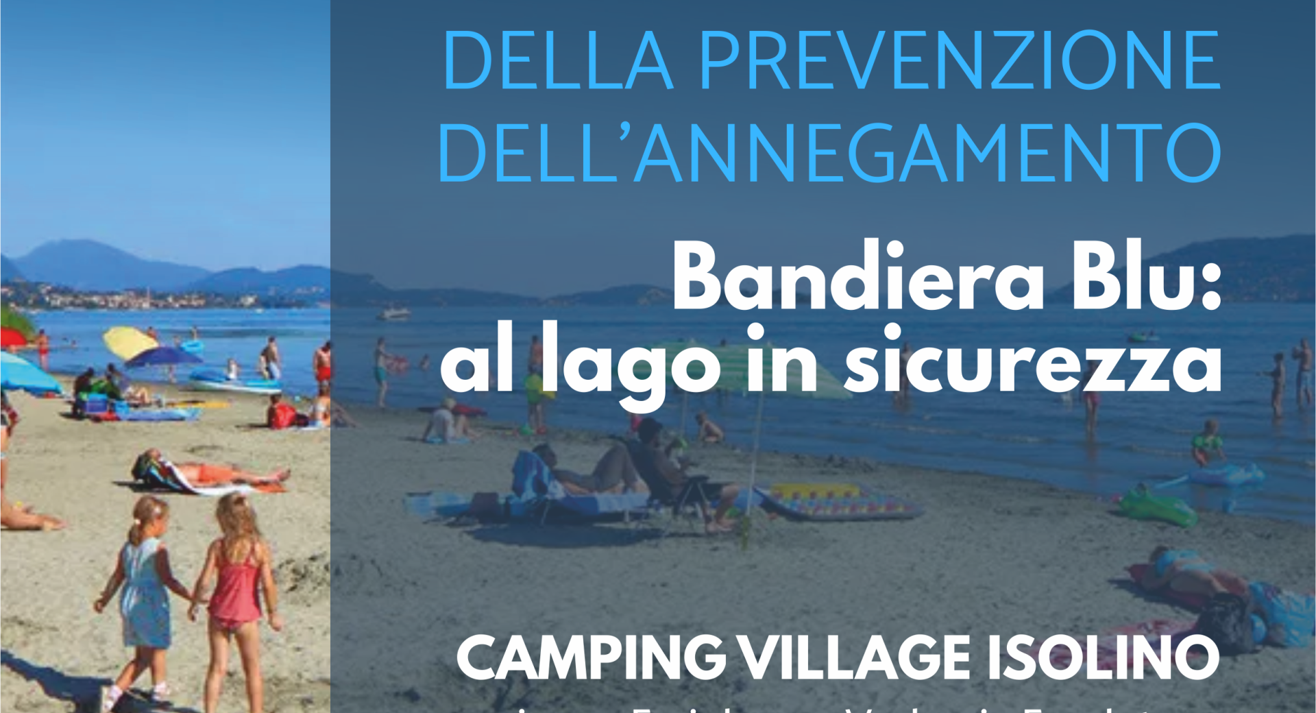 Bandiera Blu - Al lago in sicurezza