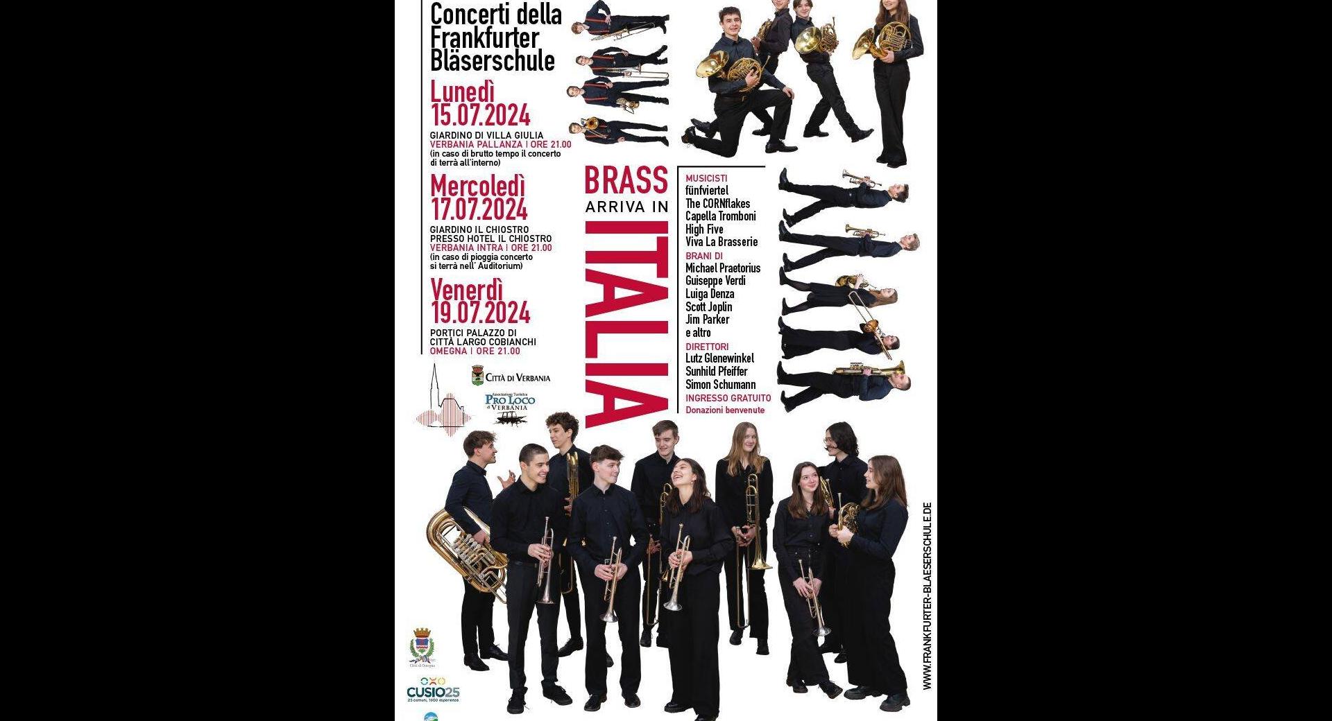 BRASS ARRIVA IN ITALIA