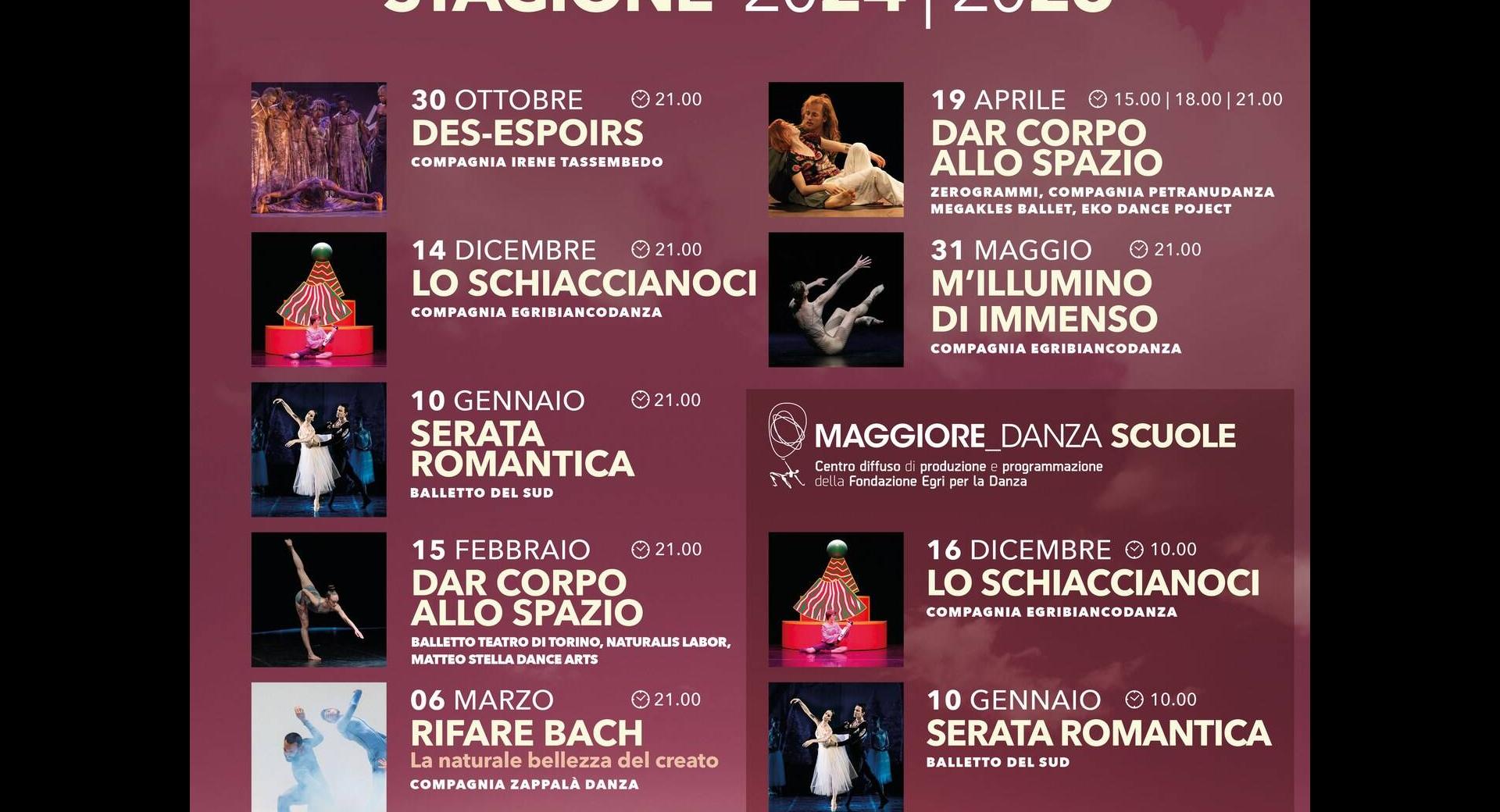 Il Maggiore Danza Stagione 2024 25