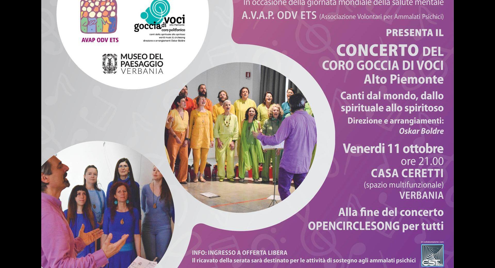 Concerto Coro Goccia di Voci Alto Piemonte