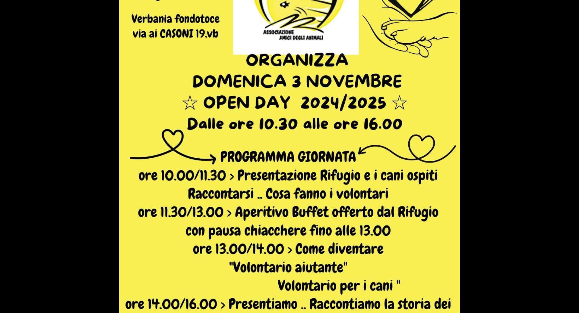 Open Day rifugio Amico Cane