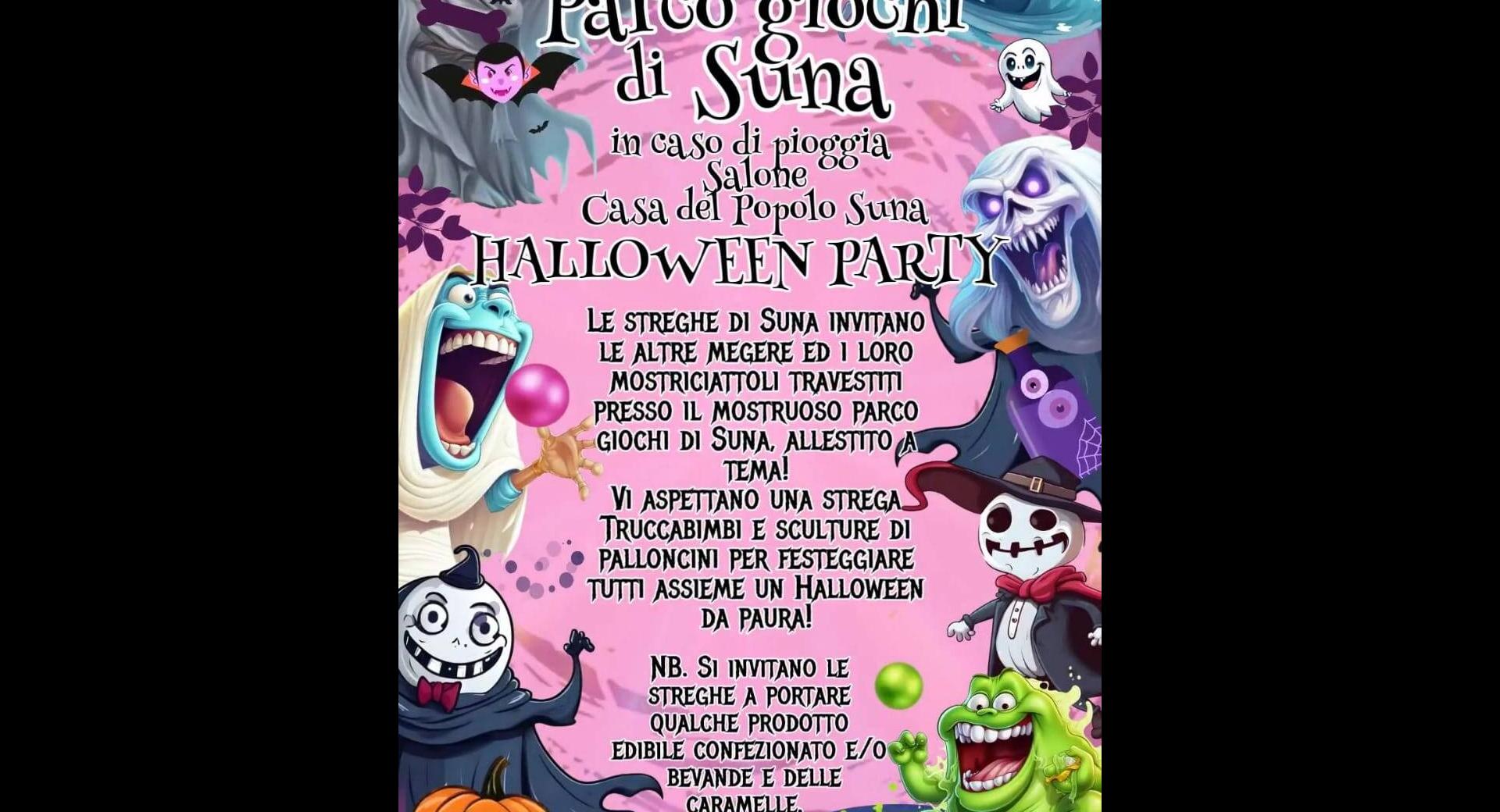 Halloween Parco Giochi Suna 2024