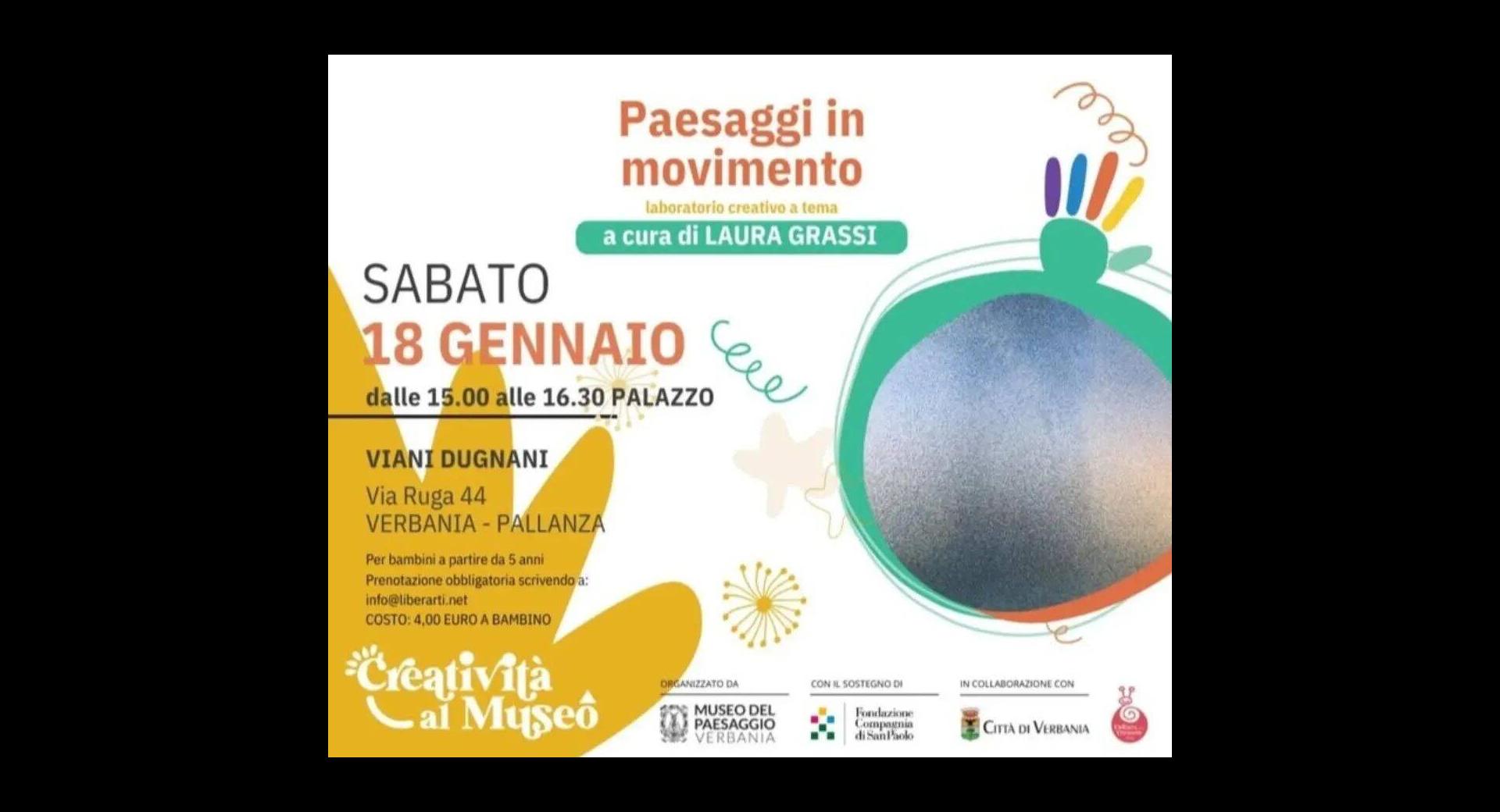 Laboratorio: Paesaggi in movimento