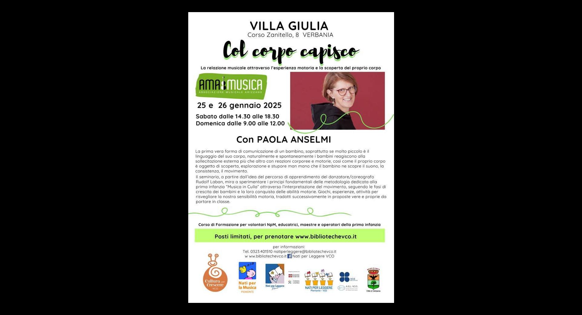 Seminario - Col corpo capisco
