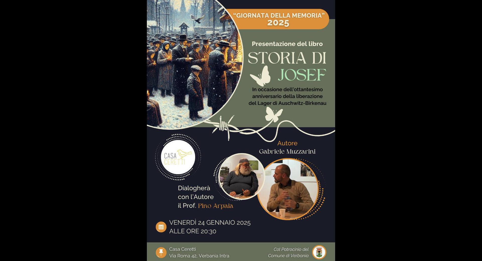 Presentazione del libro "Storia di Josef"