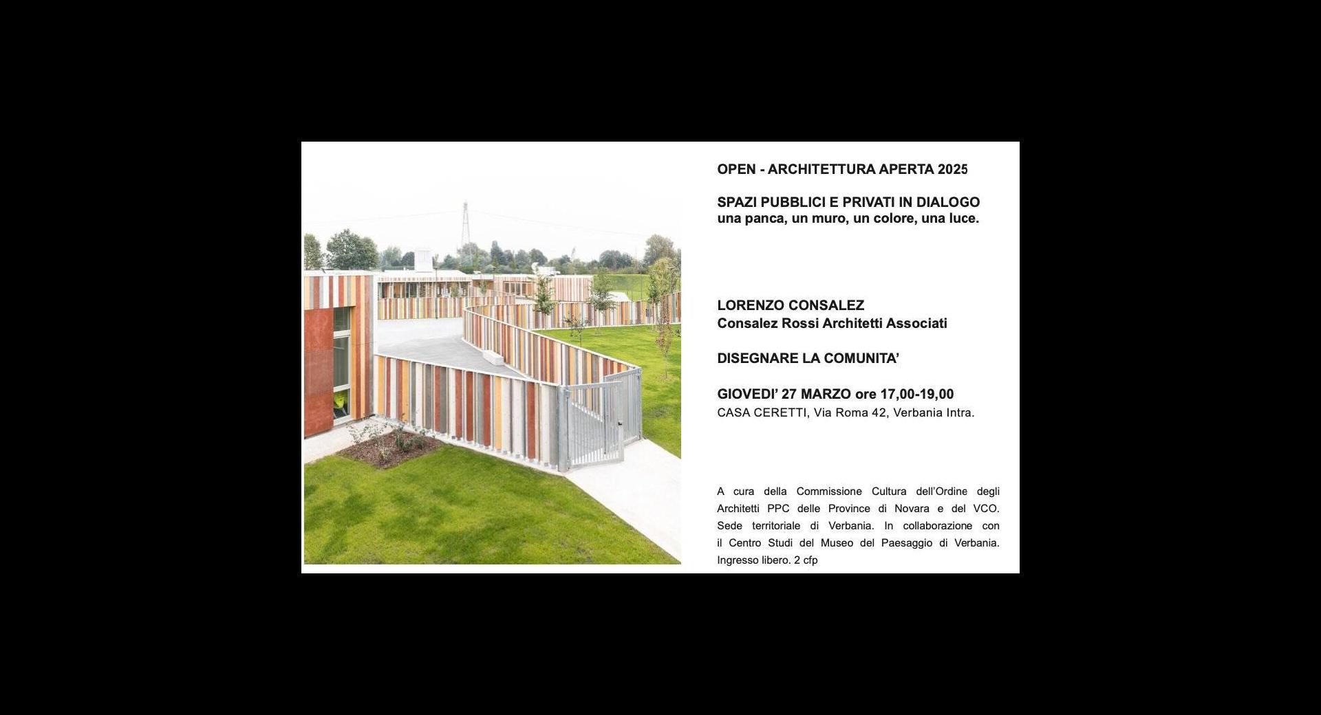 Open- Architettura Aperta 2025. Spazi pubblici e privati in dialogo