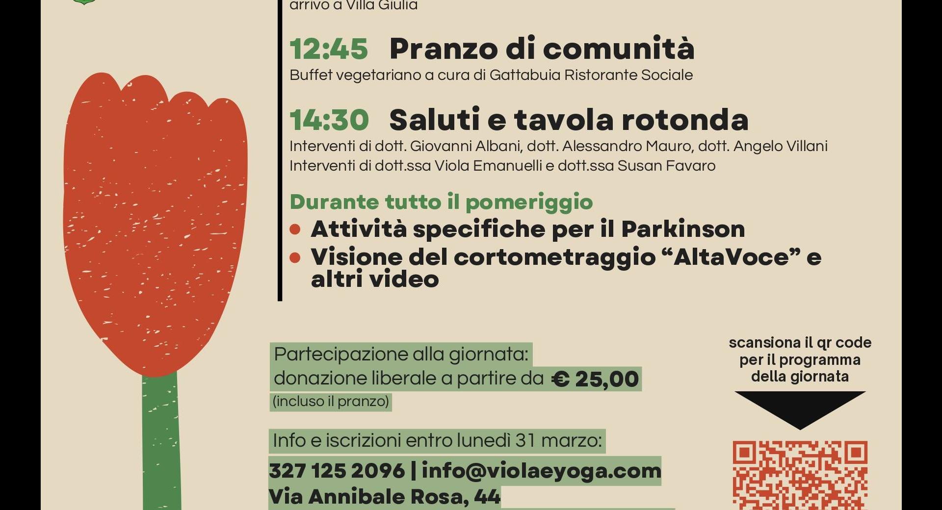Giornata Mondiale del Parkinson - Il Movimento che Cura