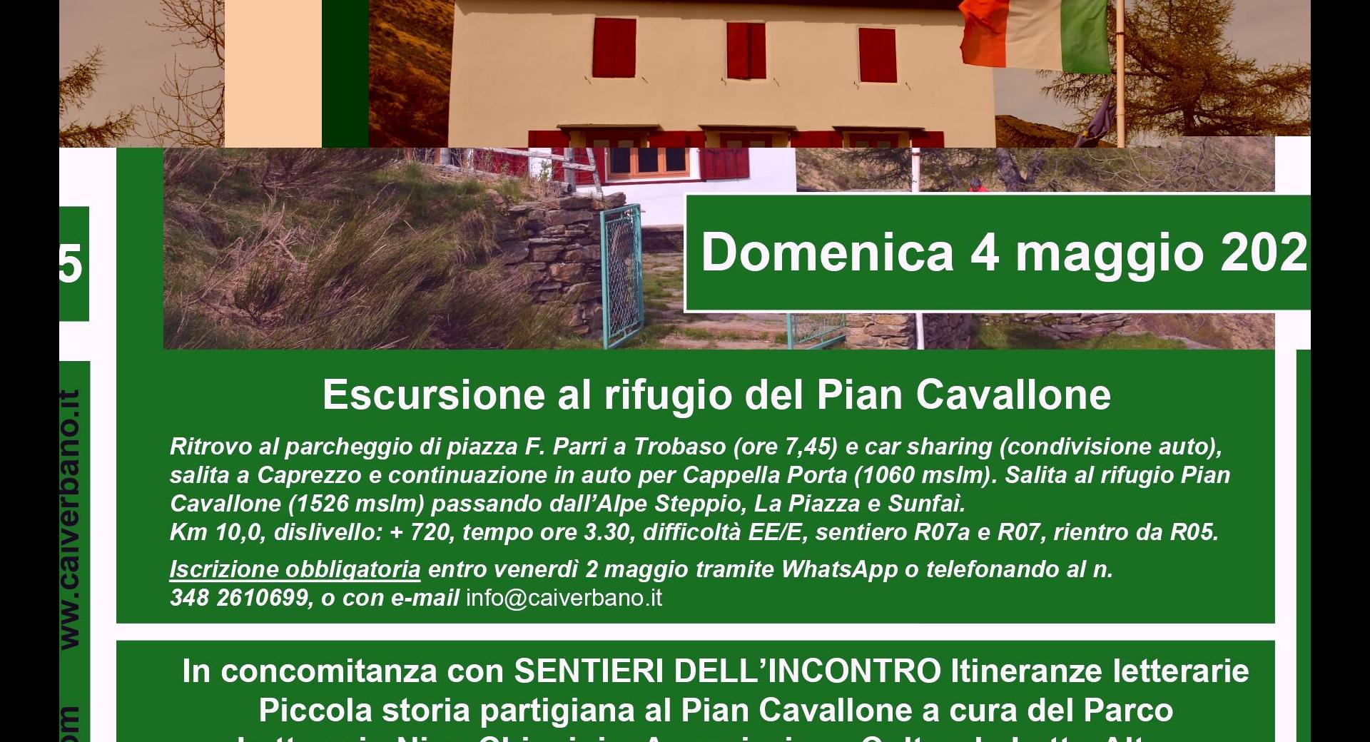 Escursione al rifugio del Pian Cavallone
