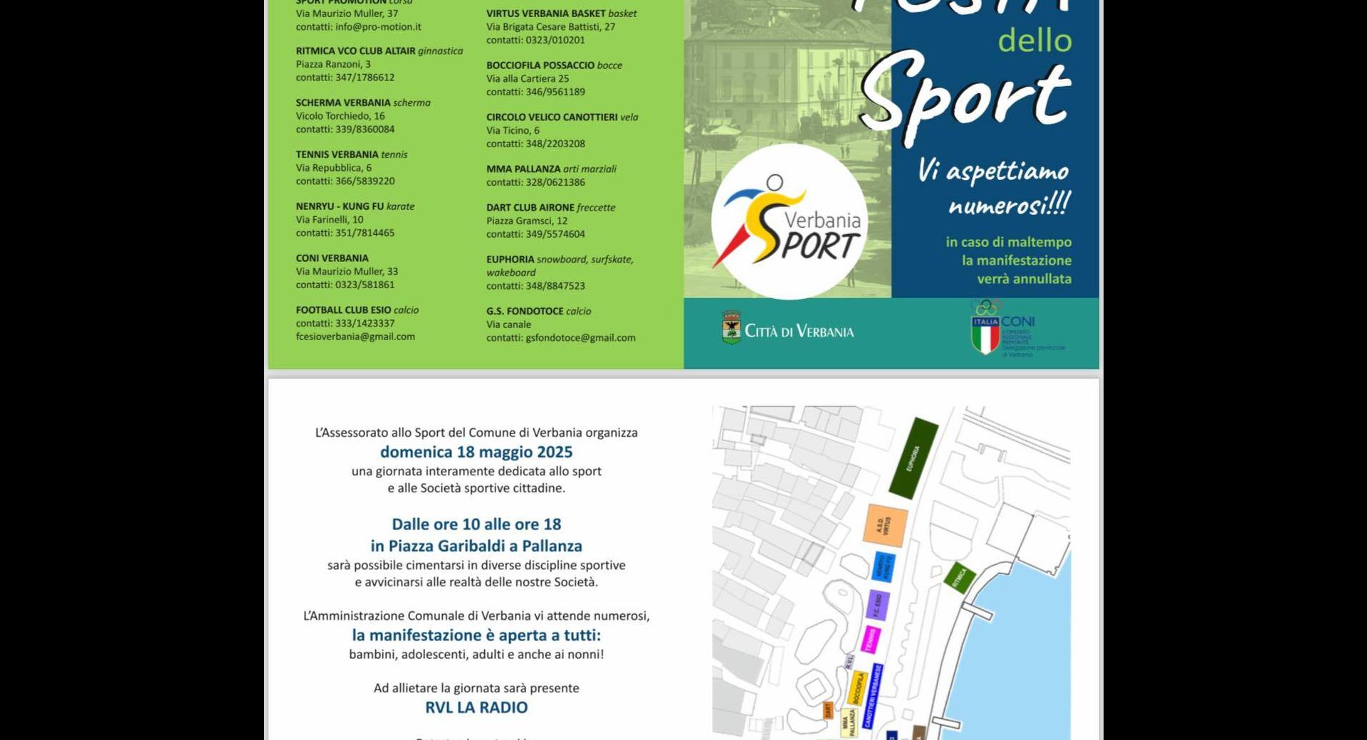 Festa dello Sport 2025