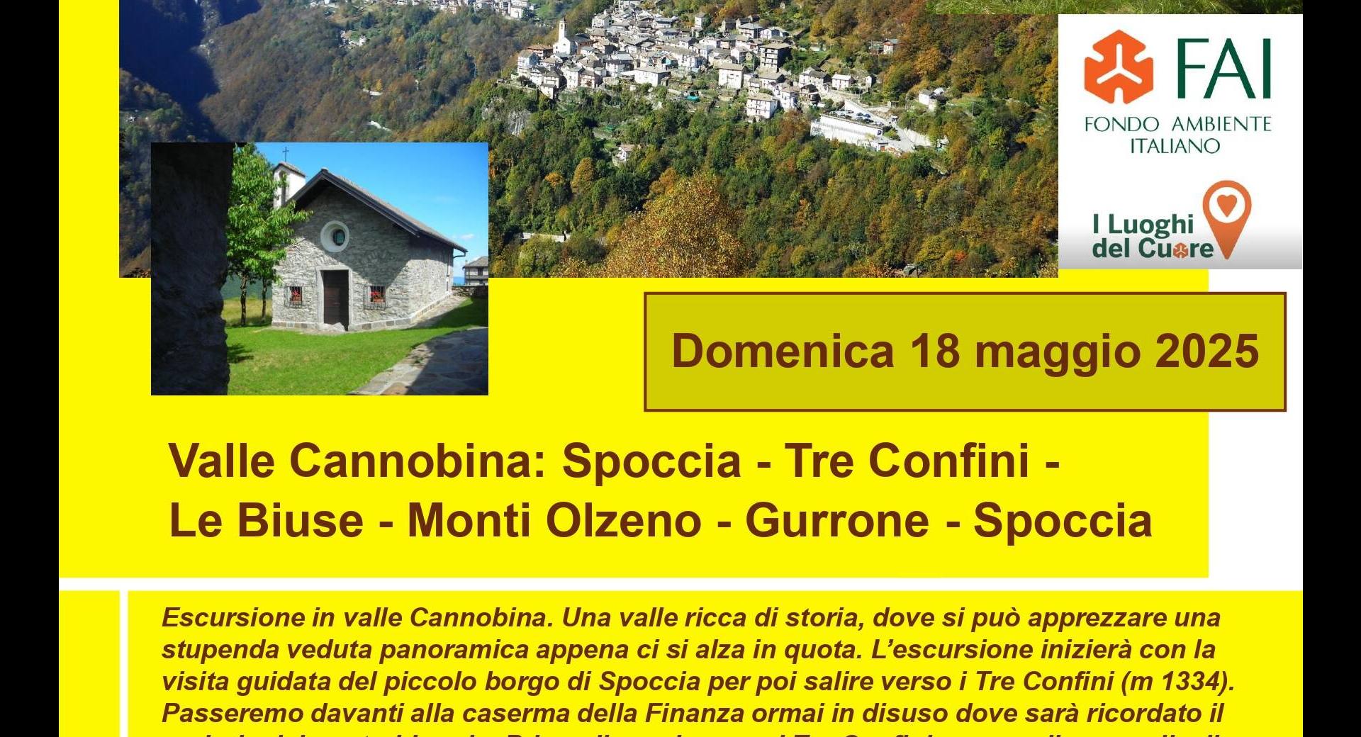 Giro ad anello in Valle Cannobina 