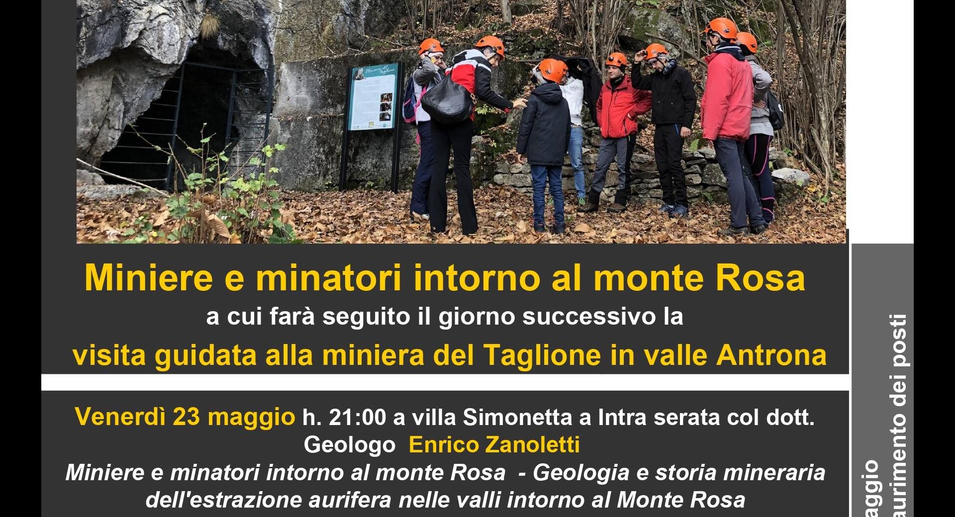 Miniere e minatori intorno al monte Rosa