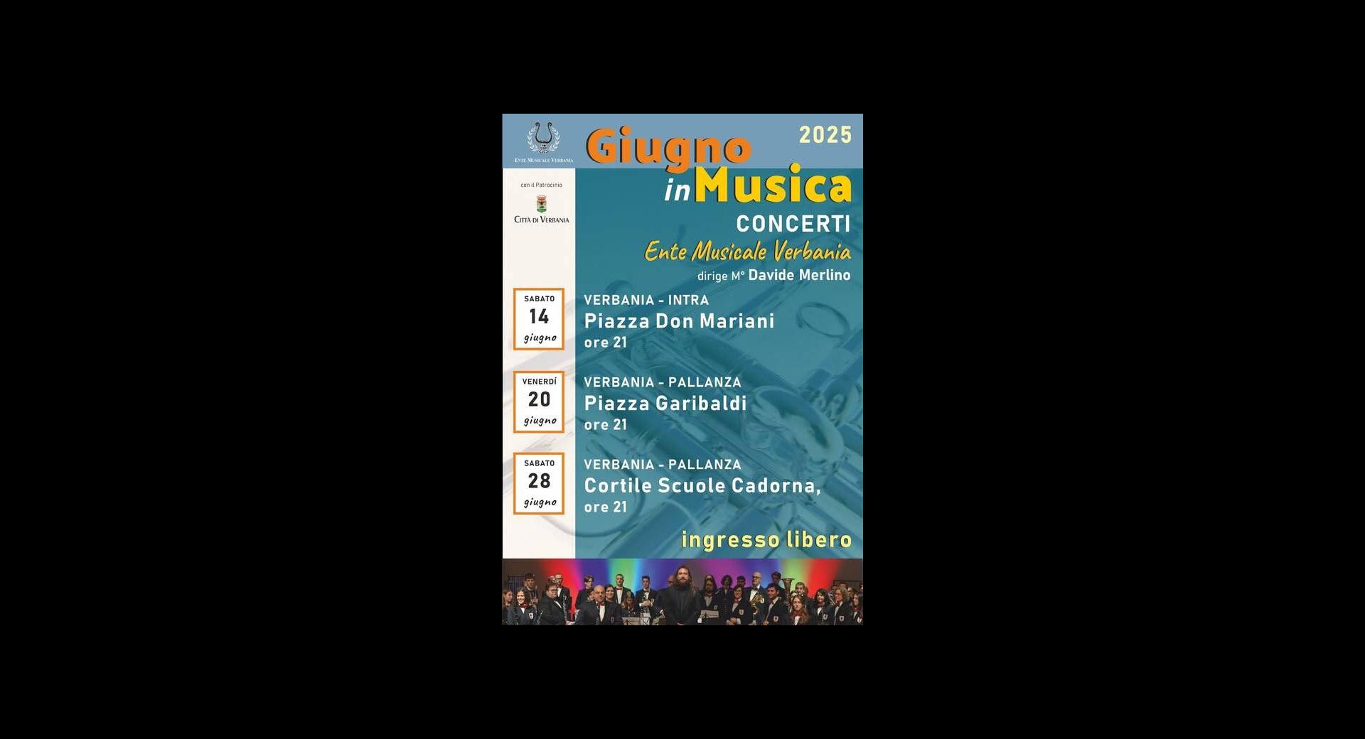 Giugno in Musica 2025 Concerti 
