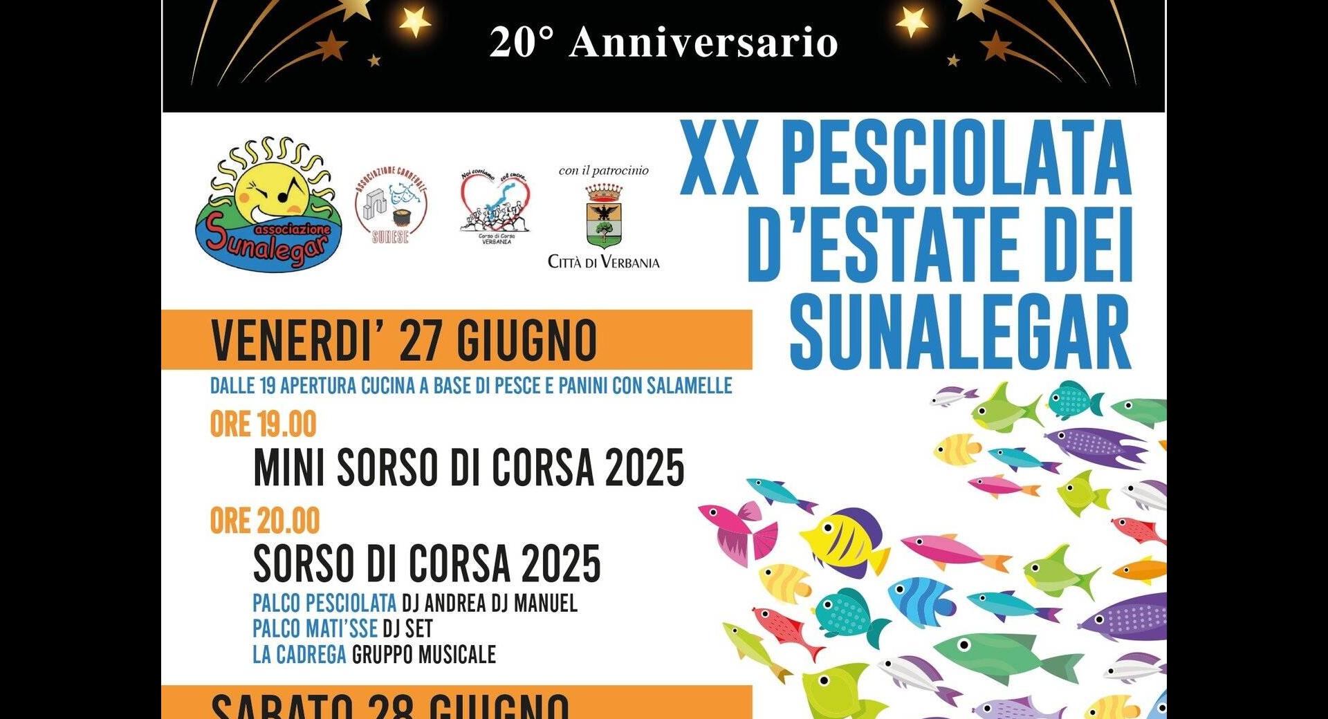 Pesciolata giugno 2025