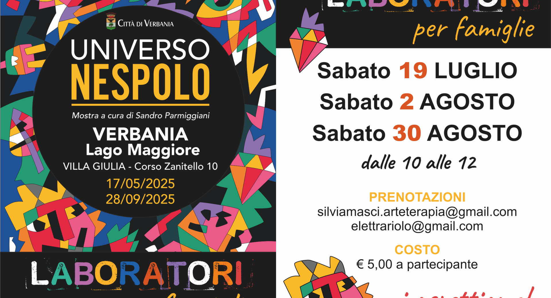Laboratori per famiglie - Universo Nespolo
