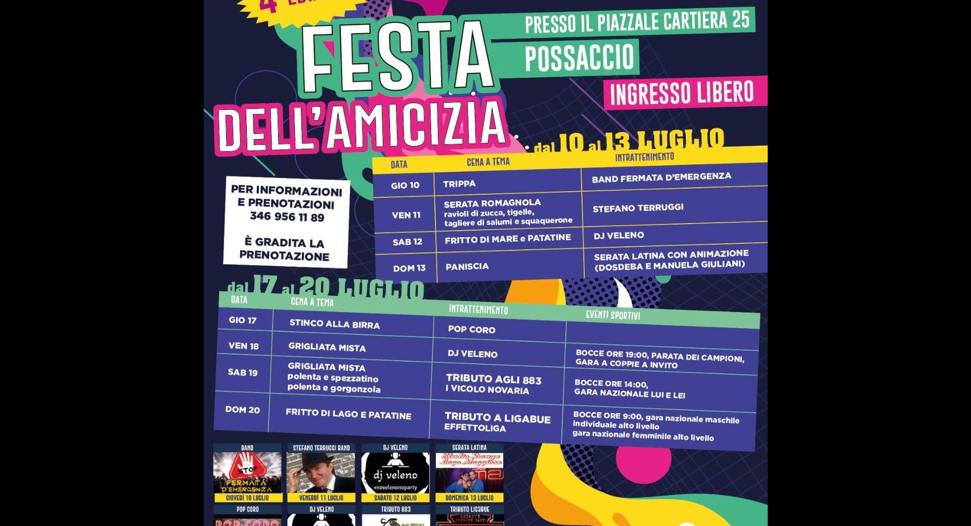 Festa dell'Amicizia - 4^ edizione