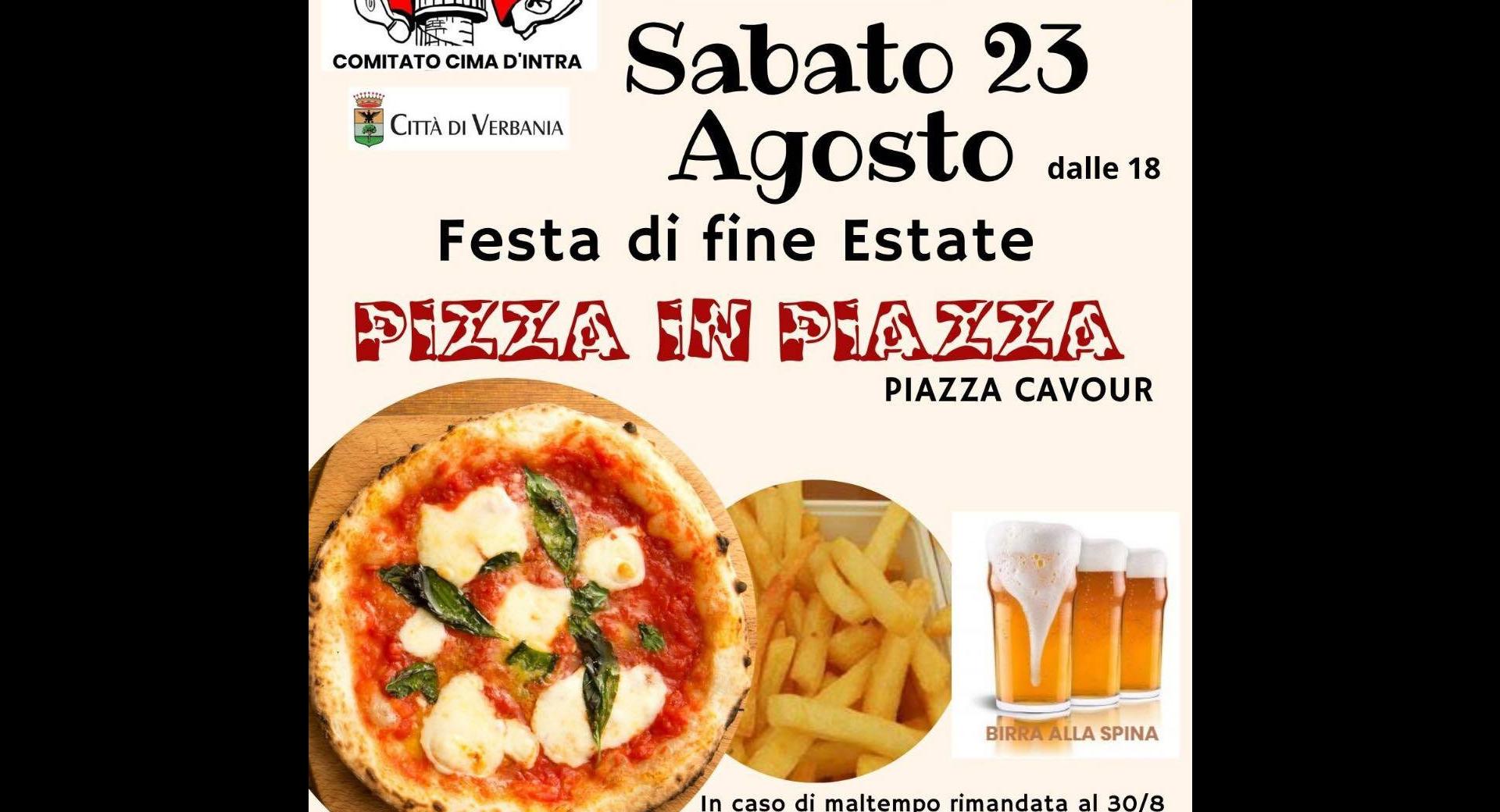 Festa di Fine Estate - Pizza in Piazza Cavour