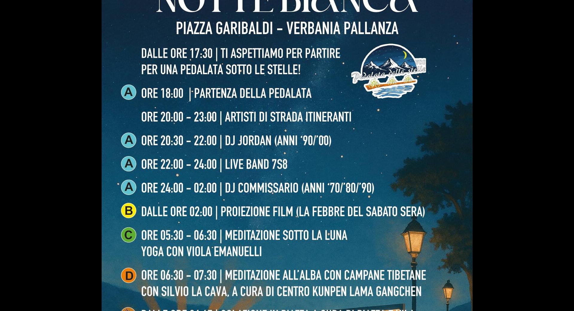Notte Bianca - Piazza Garibaldi Verbania Pallanza