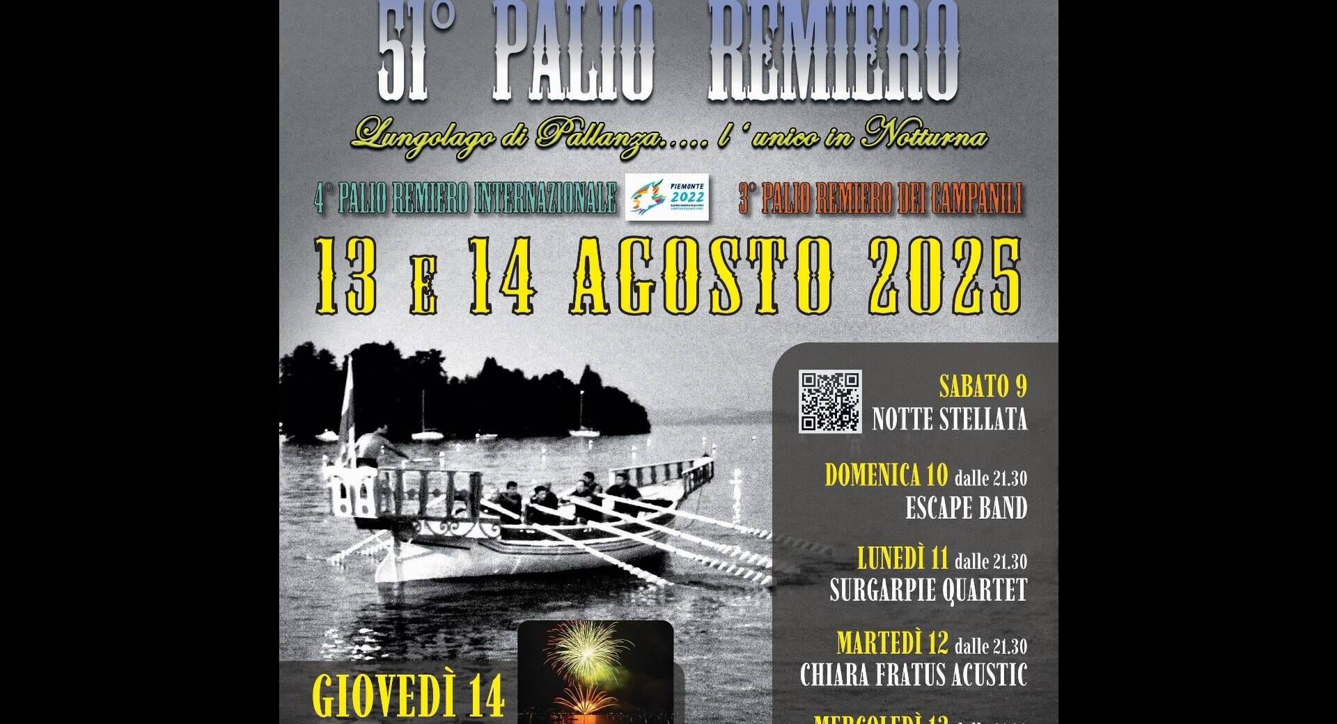 Settimana Palio Remiero 2025 