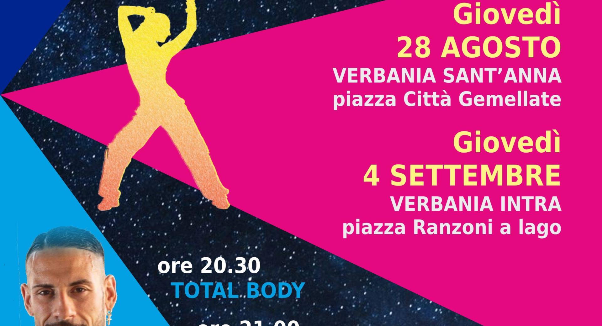 Serate Latino & Fitness 28 08 e 04 09