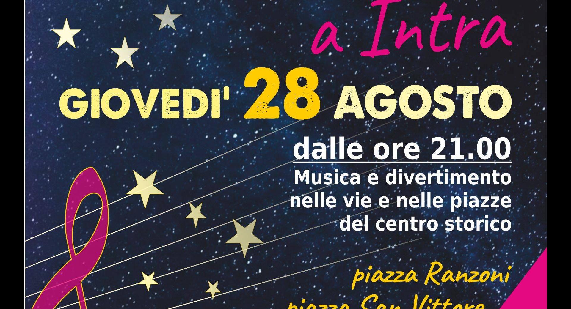 Note sotto le stelle 28 08