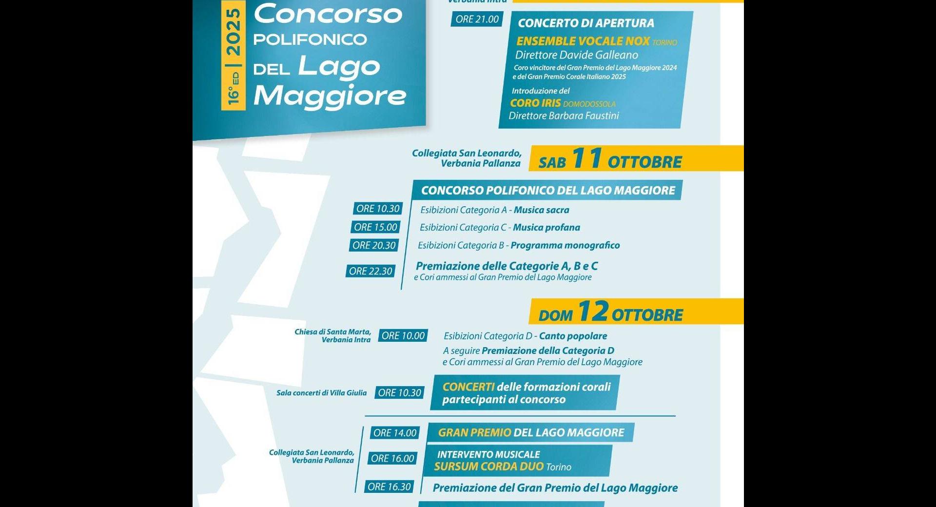 Concorso completo polifonico 2025